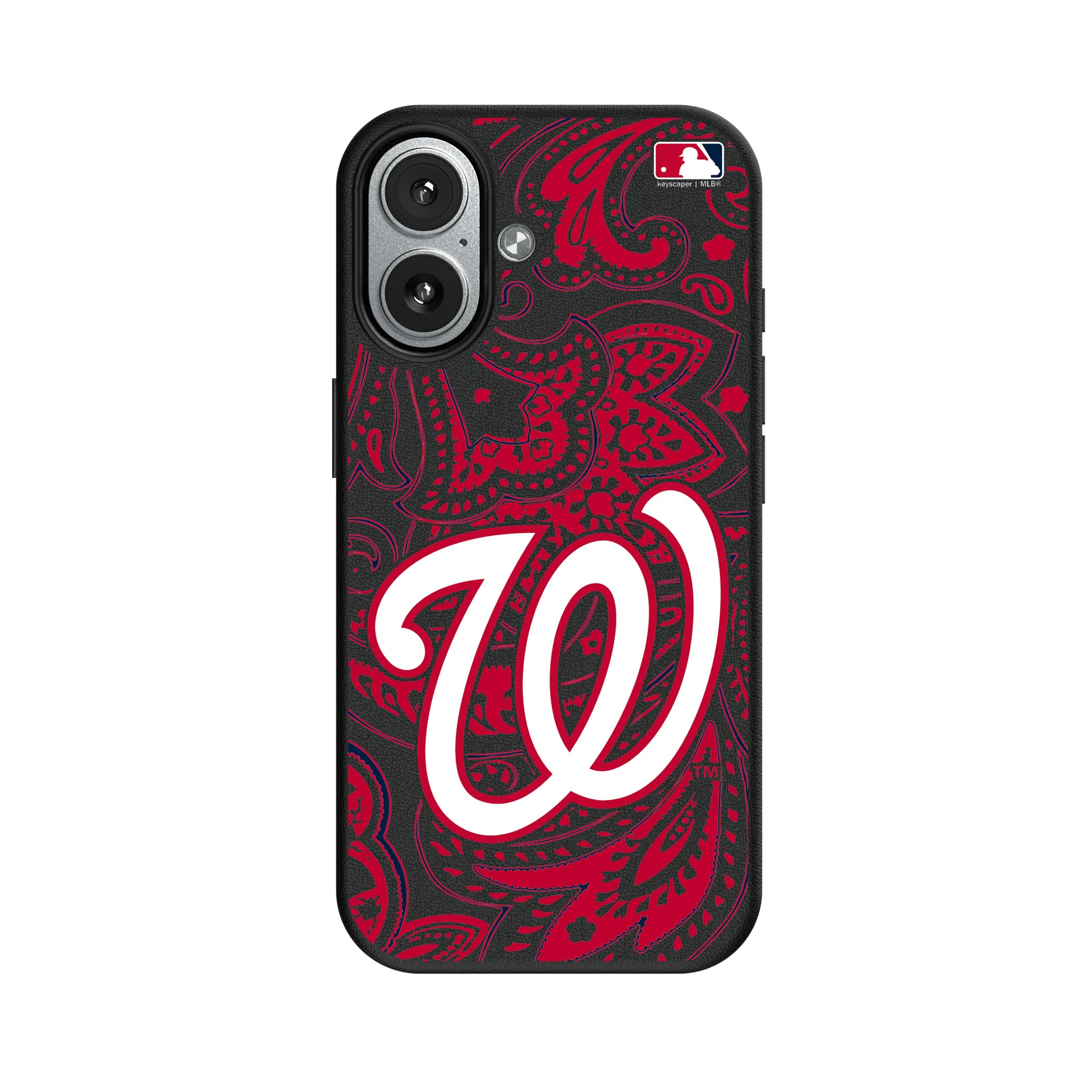 Washington Nationals Paisley iPhone MagSafe Compatible Phone Case for Apple iPhone#Device_iPhone 17