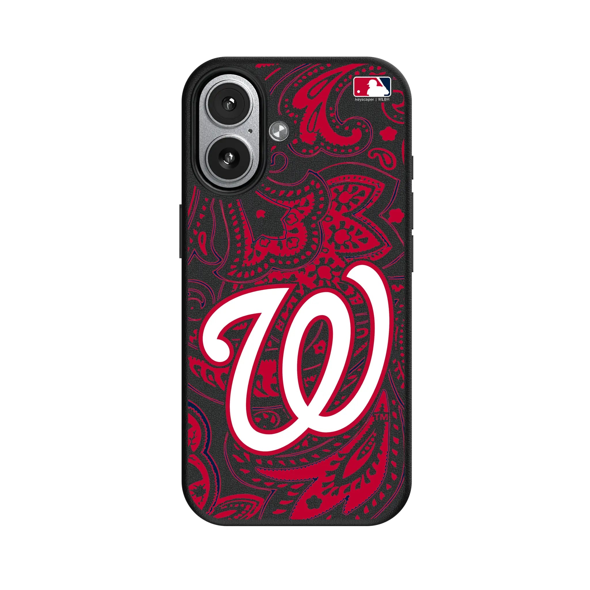 Washington Nationals Paisley iPhone MagSafe Compatible Phone Case for Apple iPhone#Device_iPhone 17