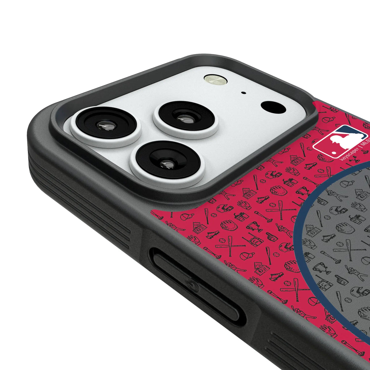 Washington Nationals Personalized Circle iPhone Bump Phone Case for Apple iPhone - Detail#Device_iPhone 18 Pro