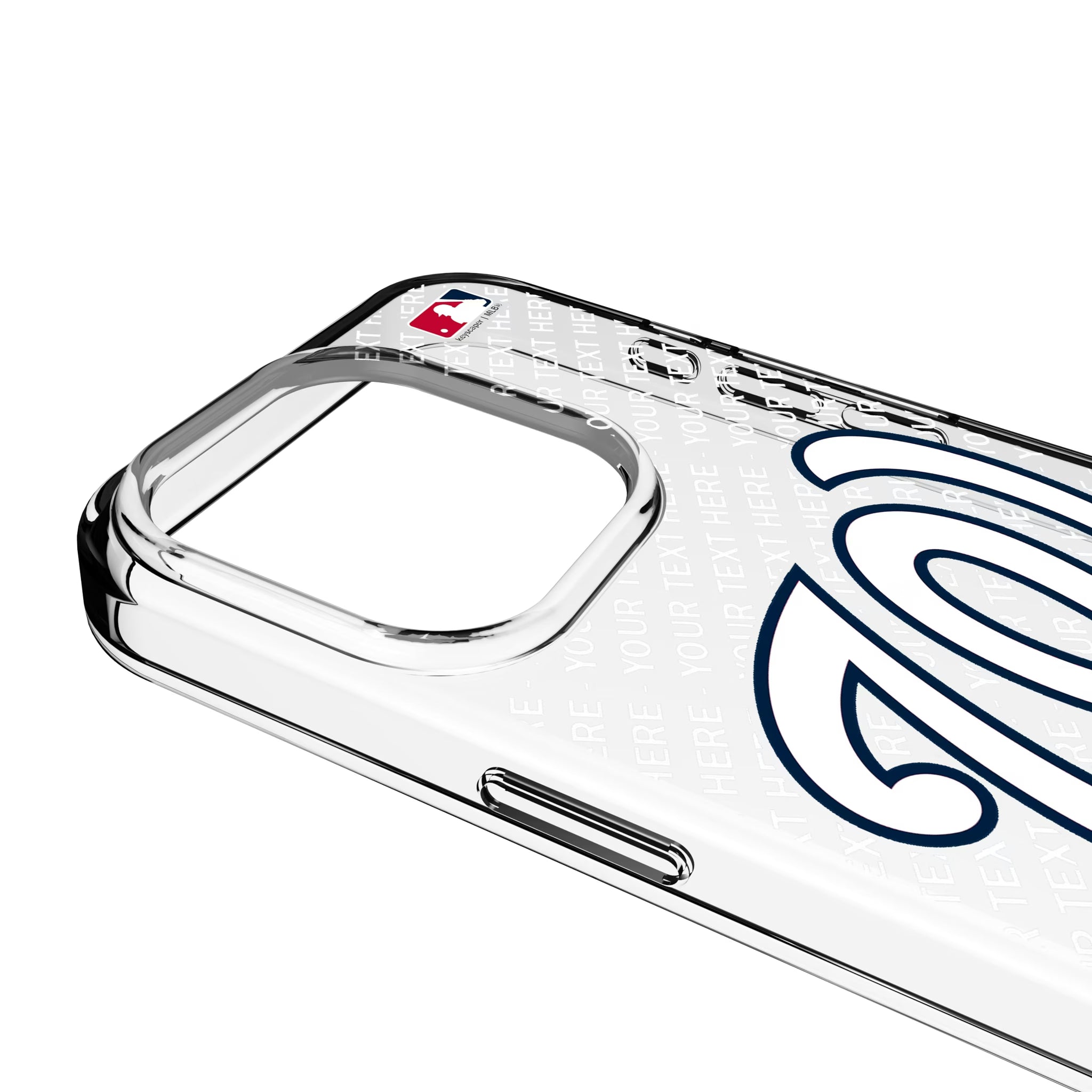 Washington Nationals Personalized EndZone Plus iPhone Clear Phone Case for Apple iPhone - Detail