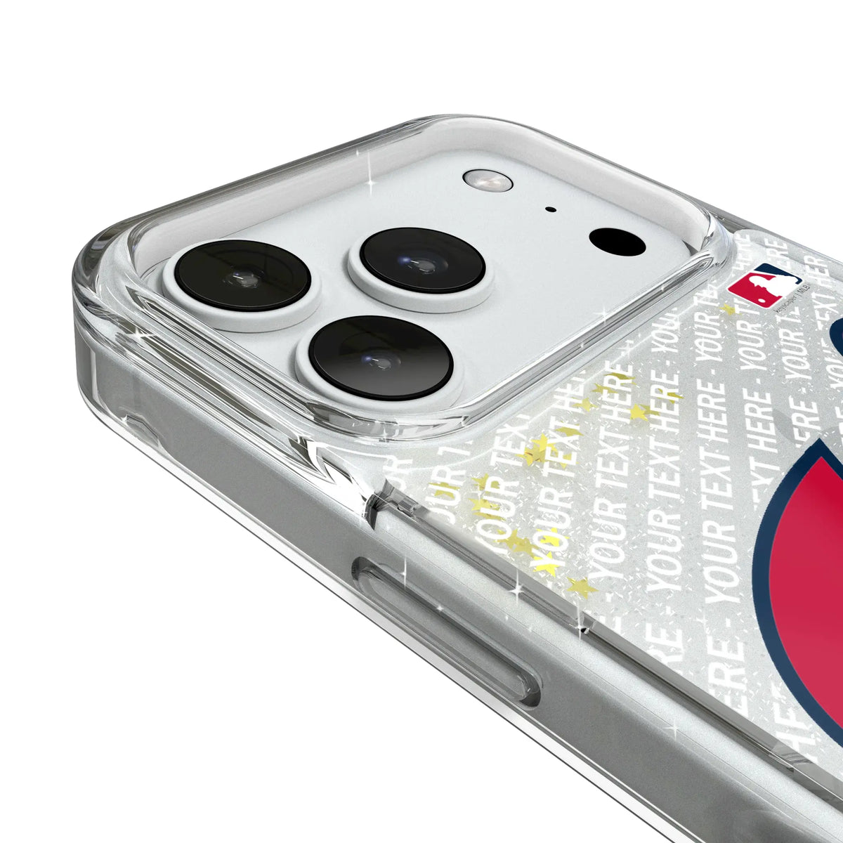Washington Nationals Personalized EndZone Plus iPhone Glitter Phone Case for Apple iPhone - Detail#Device_iPhone 18 Pro