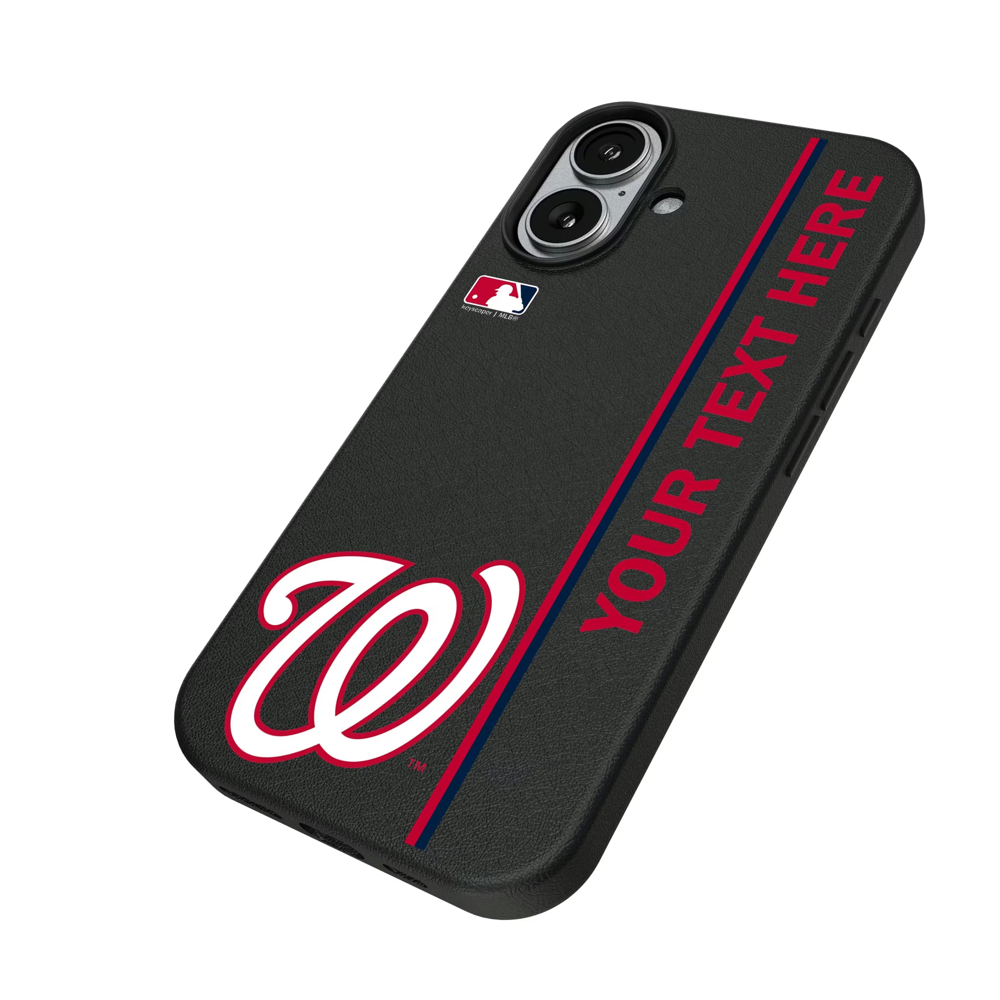 Washington Nationals Personalized Sidebard iPhone MagSafe Compatible Phone Case for Apple iPhone - Isometric View#Device_iPhone 17