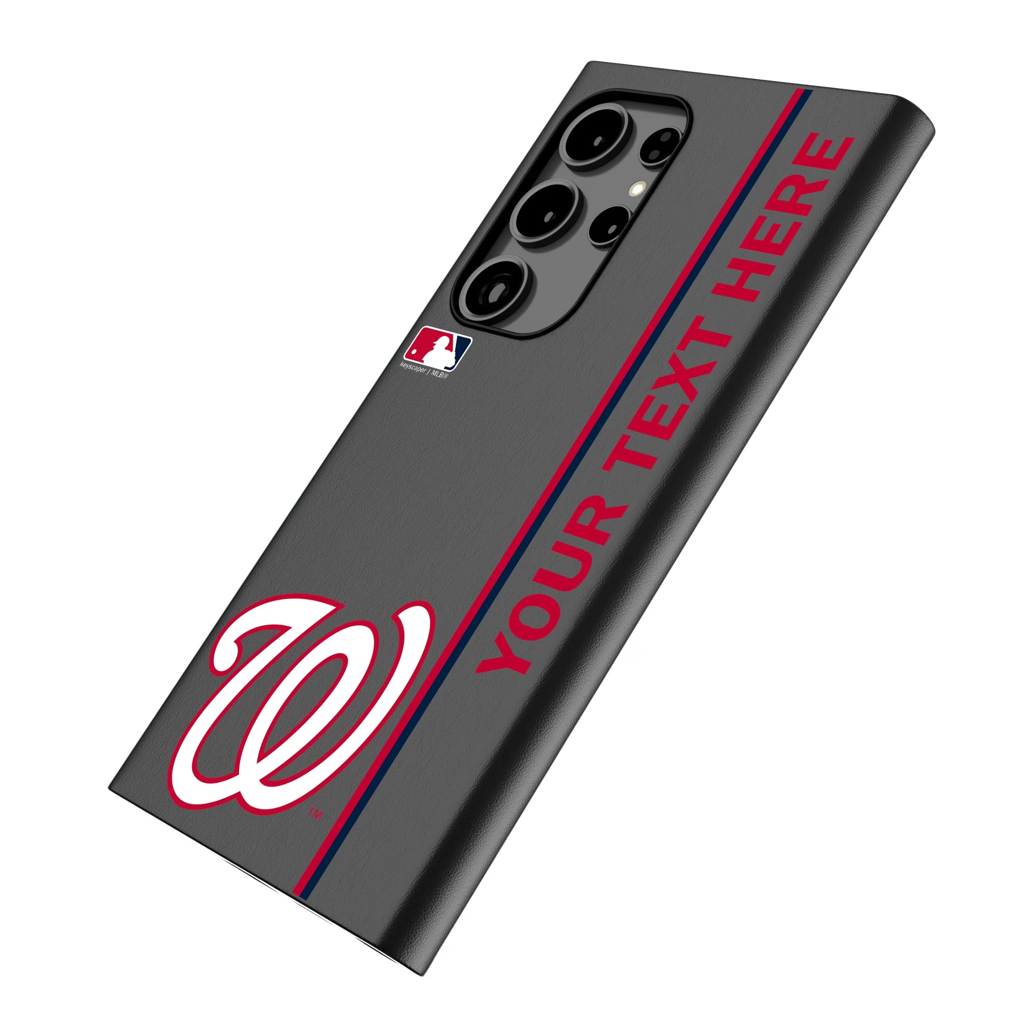 Washington Nationals Personalized Sidebard Galaxy MagSafe Compatible Phone Case for Samsung Galaxy - Isometric View