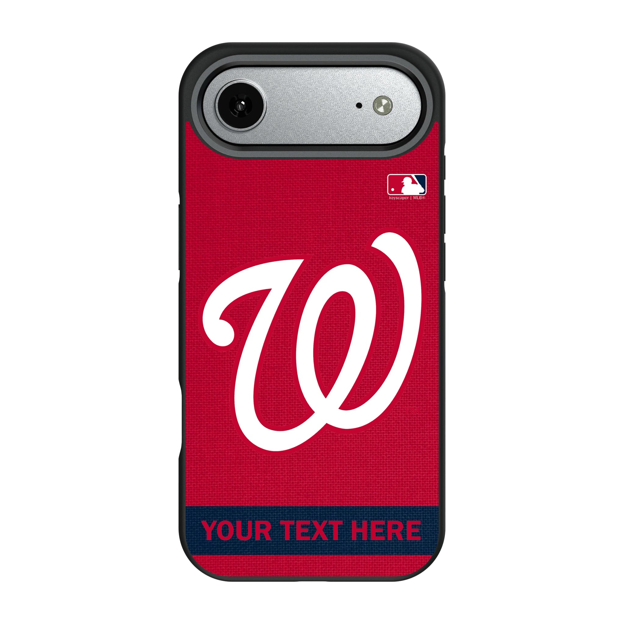 Washington Nationals Personalized Stripe iPhone Bump Phone Case for Apple iPhone#Device_iPhone Air