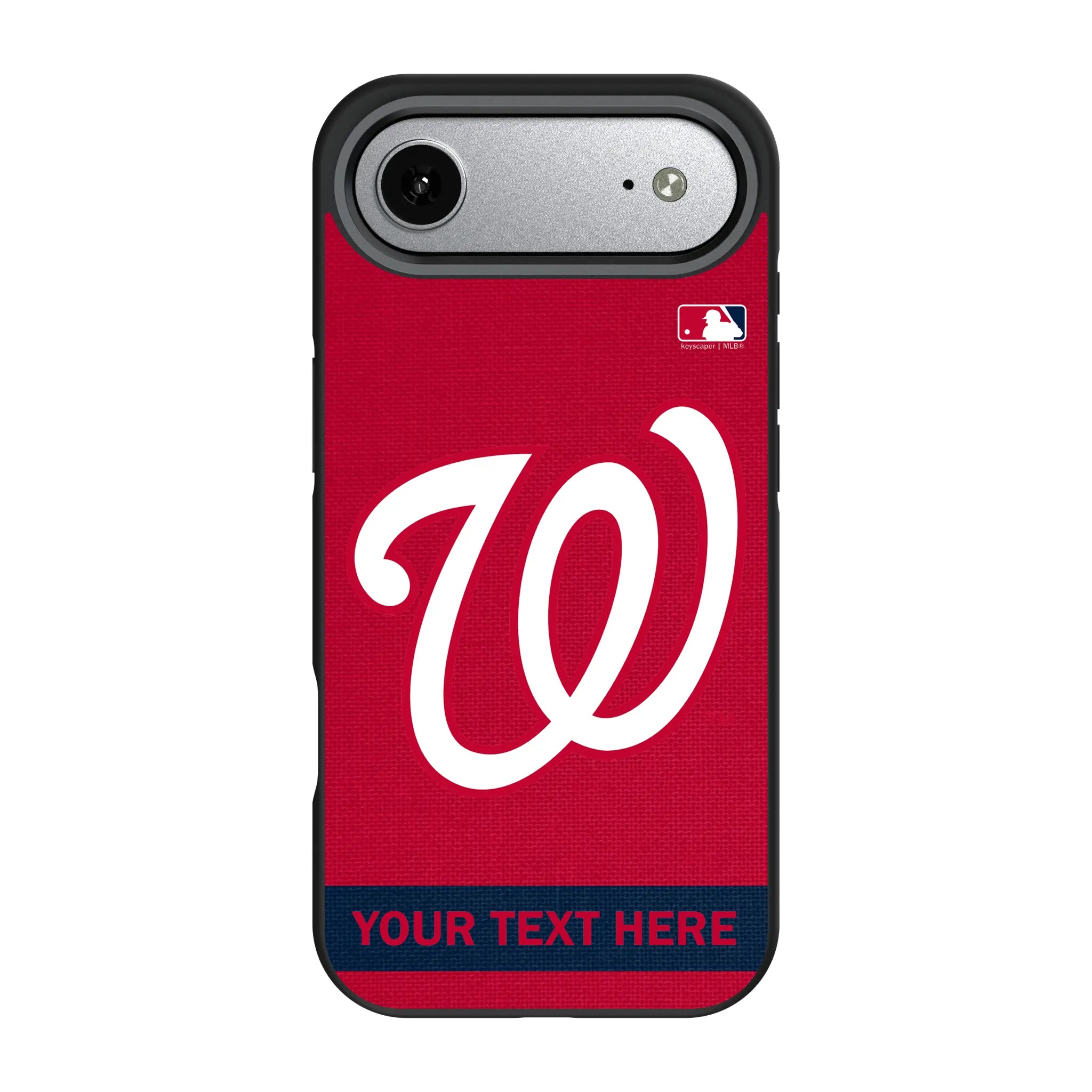 Washington Nationals Personalized Stripe iPhone Bump Phone Case for Apple iPhone#Device_iPhone Air