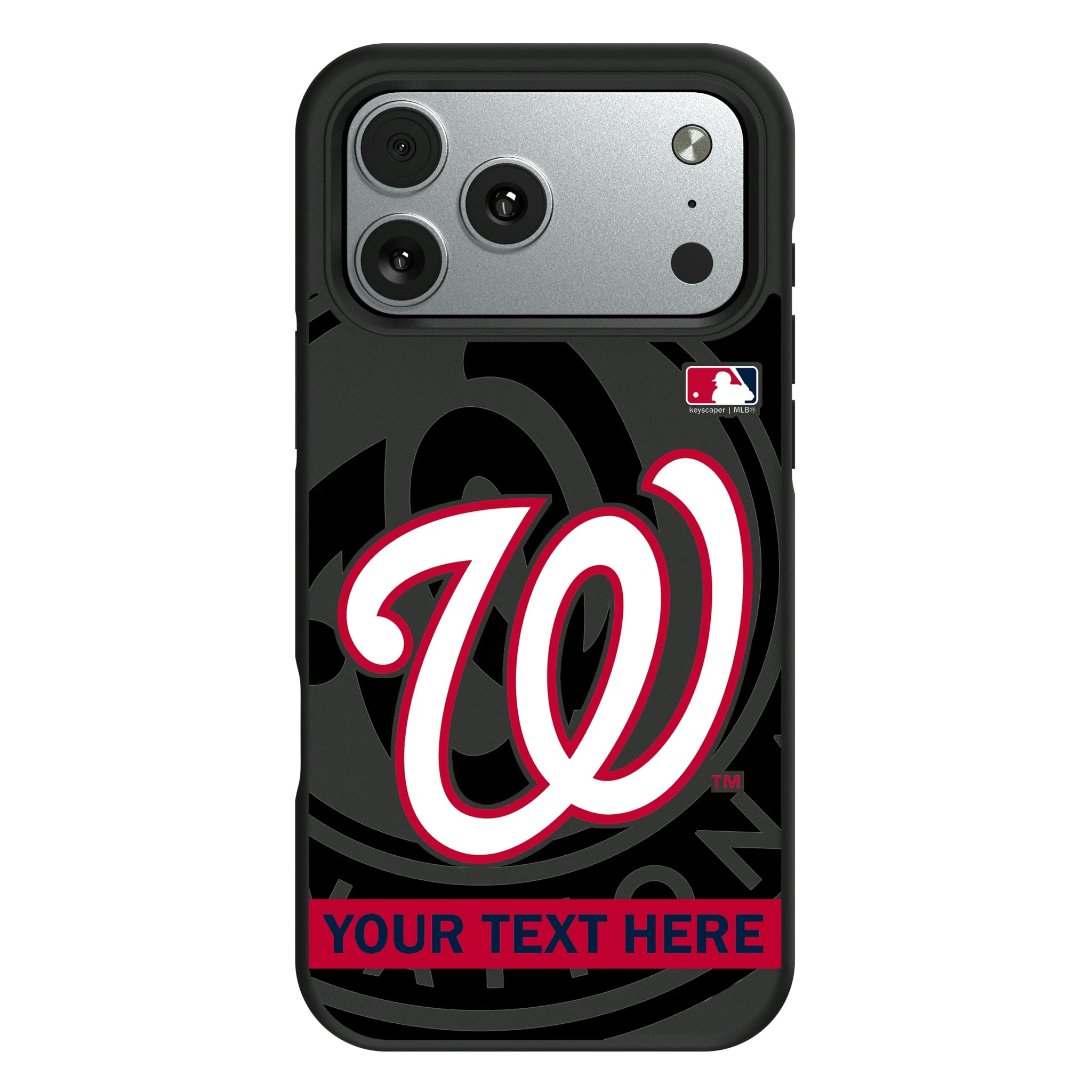 Washington Nationals Personalized Tilt iPhone Bump Phone Case for Apple iPhone#Device_iPhone 17 Pro Max