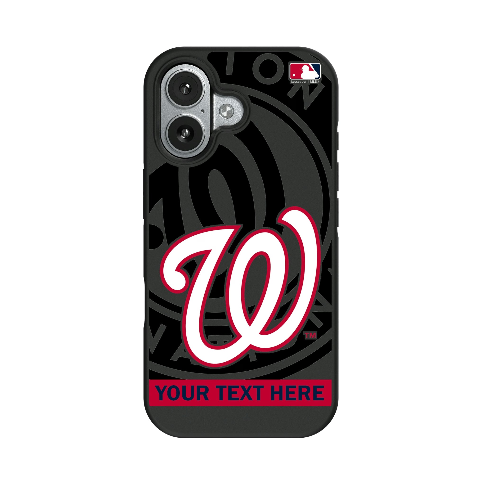 Washington Nationals Personalized Tilt iPhone Bump Phone Case for Apple iPhone#Device_iPhone 17