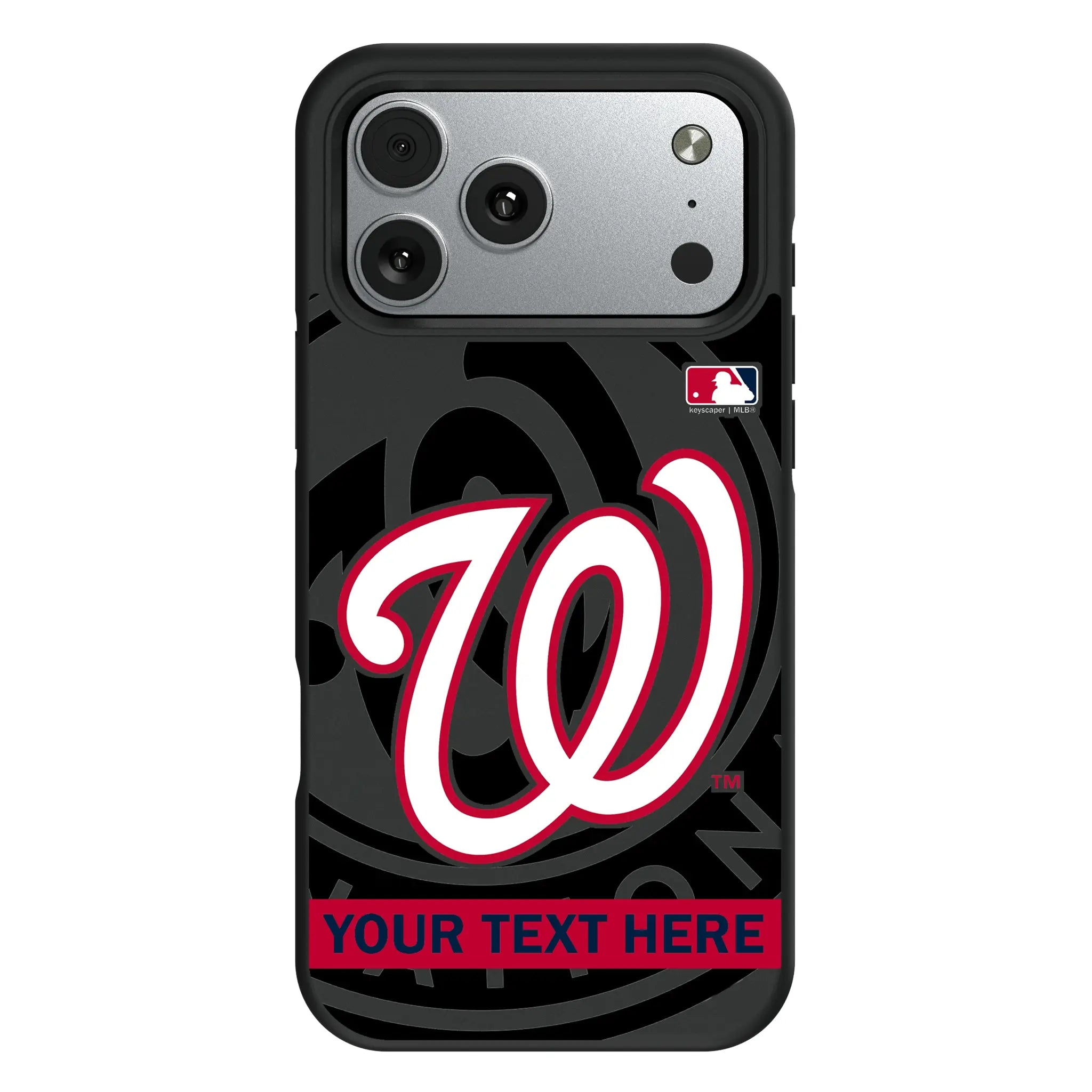 Washington Nationals Personalized Tilt iPhone Bump Phone Case for Apple iPhone#Device_iPhone 17 Pro Max
