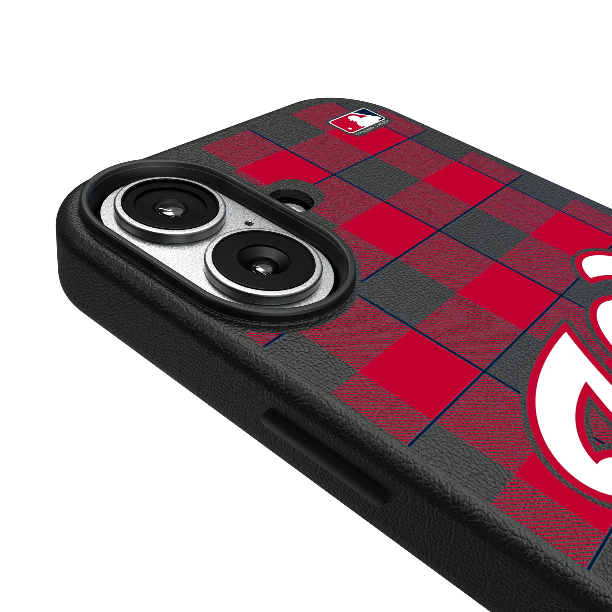 Washington Nationals Plaid iPhone MagSafe Compatible Phone Case for Apple iPhone - Detail#Device_iPhone 17