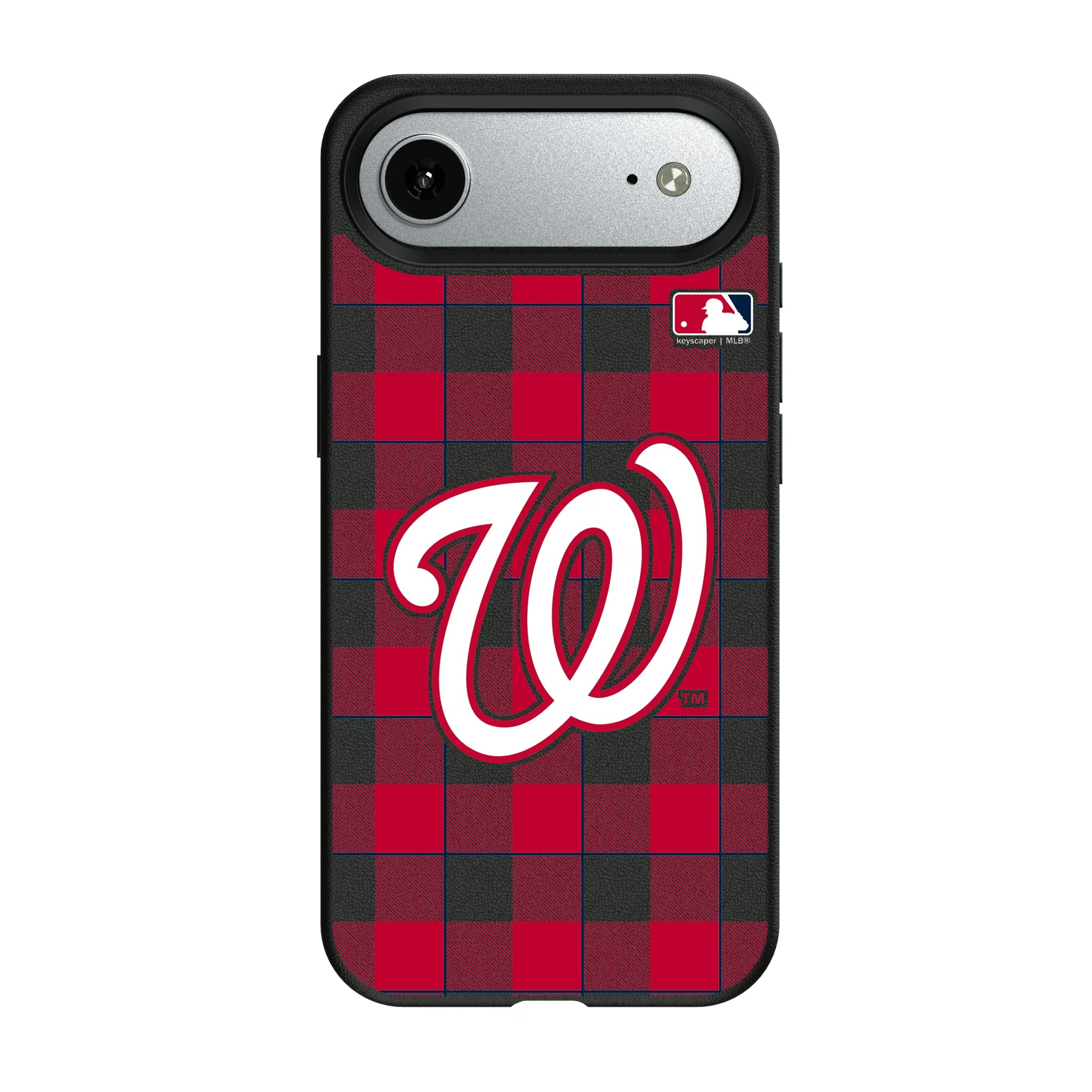 Washington Nationals Plaid iPhone MagSafe Compatible Phone Case for Apple iPhone#Device_iPhone Air