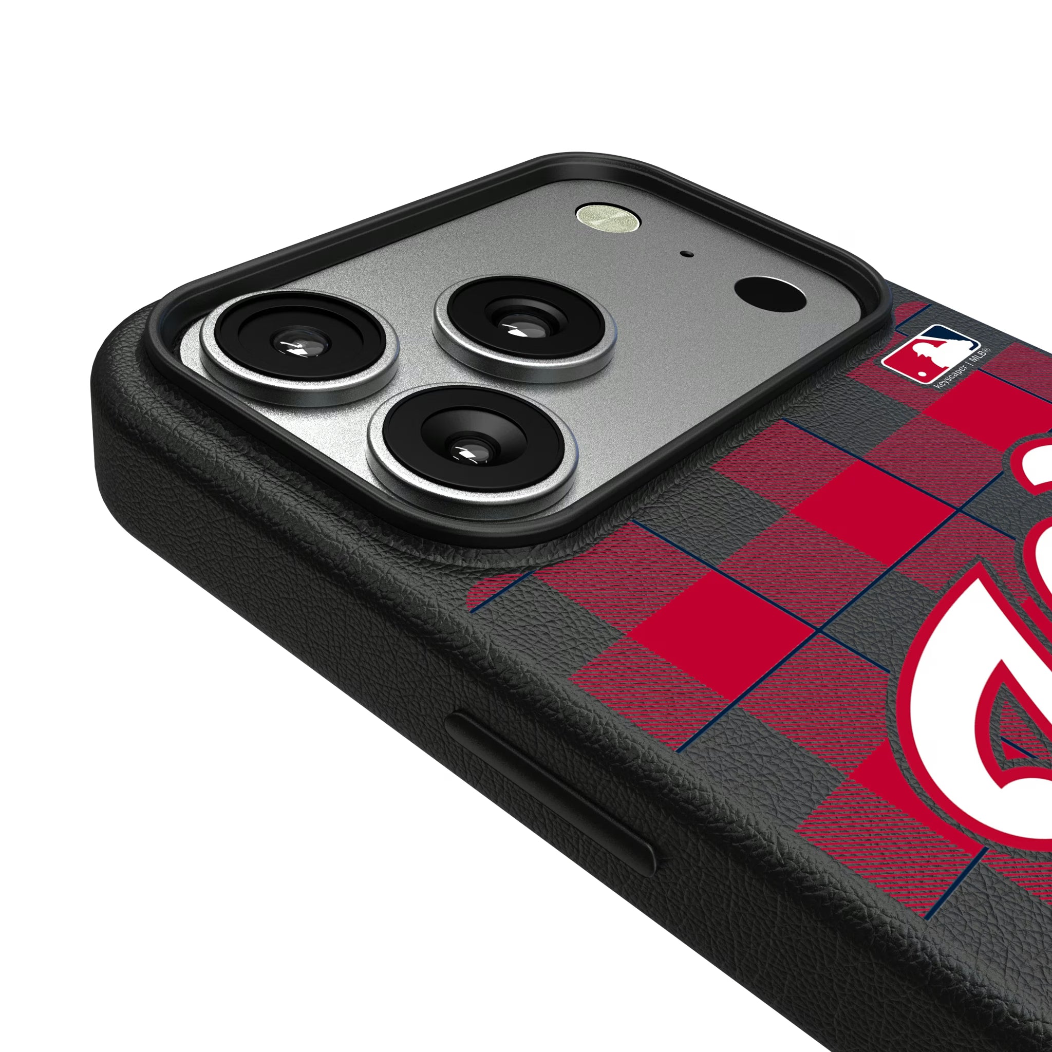 Washington Nationals Plaid iPhone MagSafe Compatible Phone Case for Apple iPhone - Detail#Device_iPhone 17 Pro