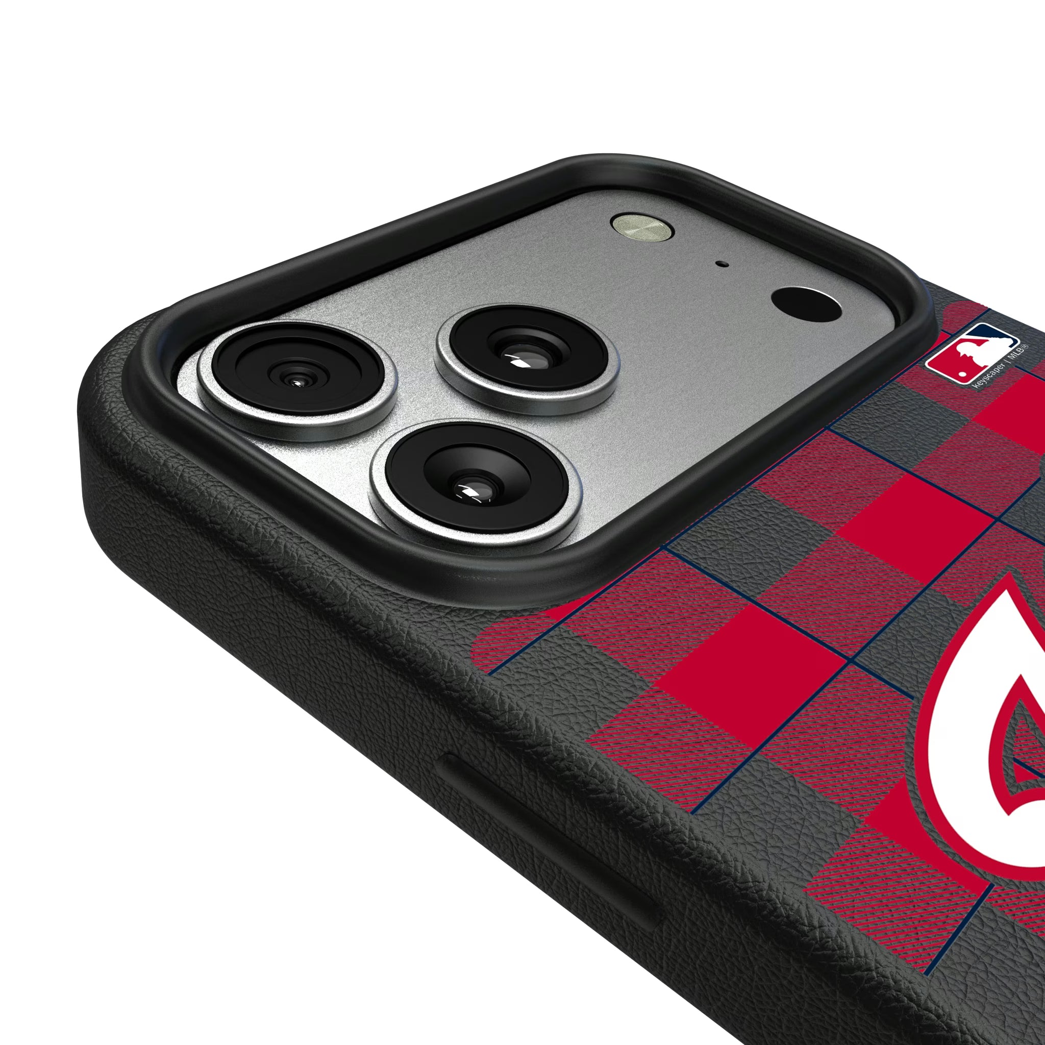 Washington Nationals Plaid iPhone MagSafe Compatible Phone Case for Apple iPhone - Detail#Device_iPhone 17 Pro Max