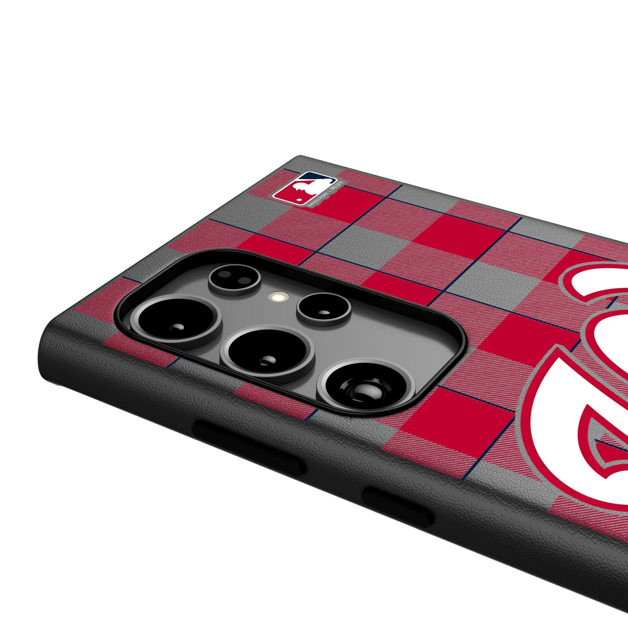 Washington Nationals Plaid Galaxy MagSafe Compatible Phone Case for Samsung Galaxy - Detail