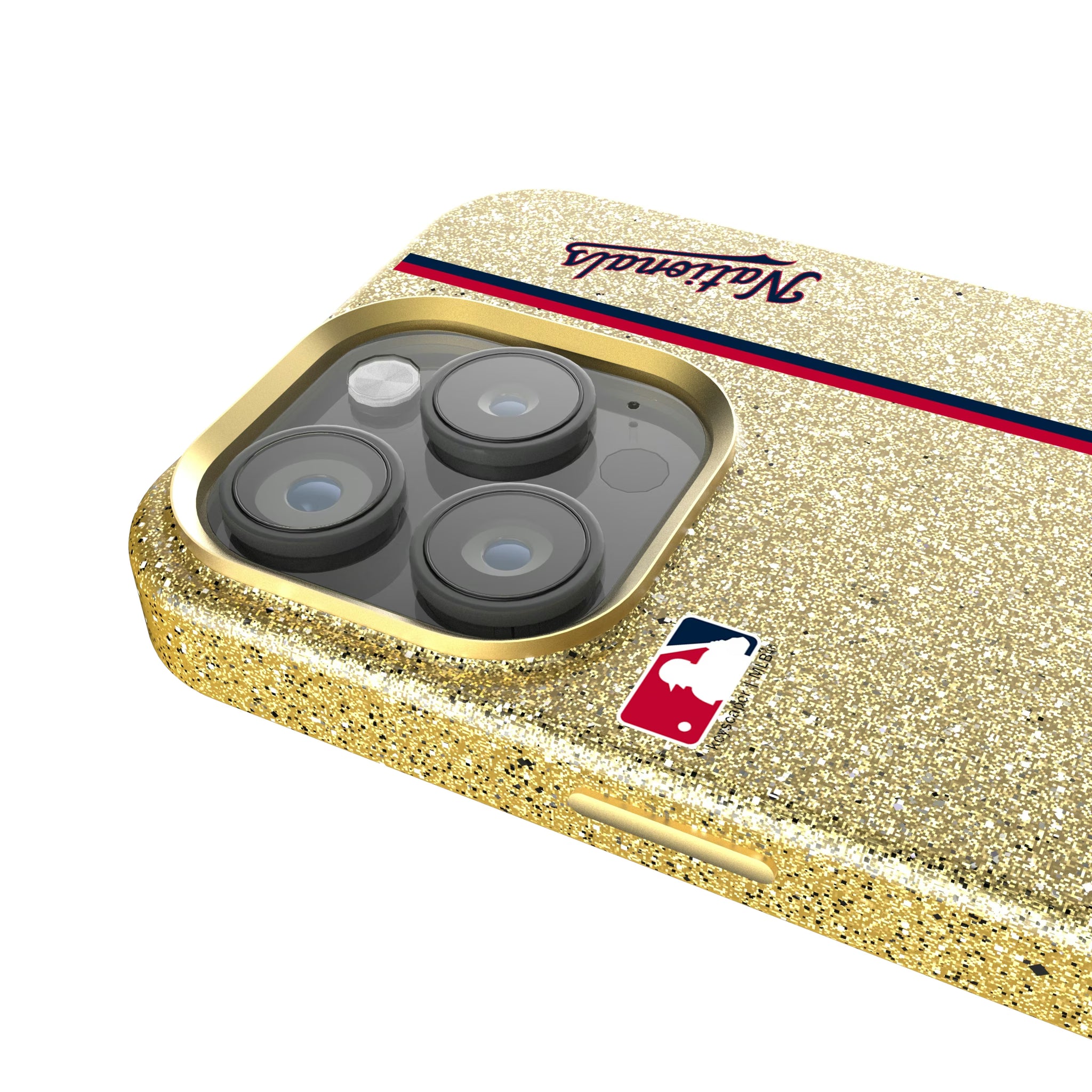 Washington Nationals Sidebar iPhone Bling Phone Case for Apple iPhone - Detail