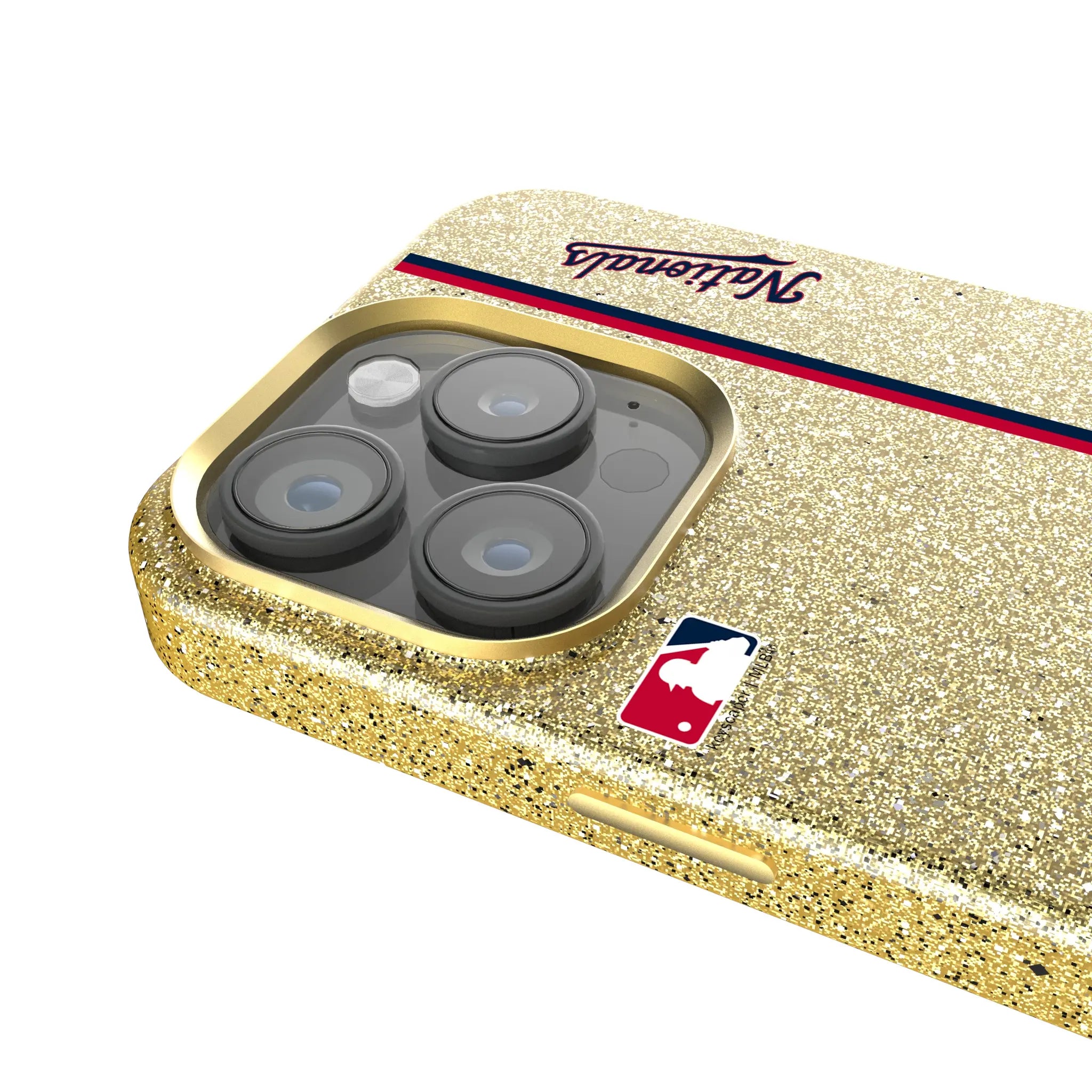 Washington Nationals Sidebar iPhone Bling Phone Case for Apple iPhone - Detail