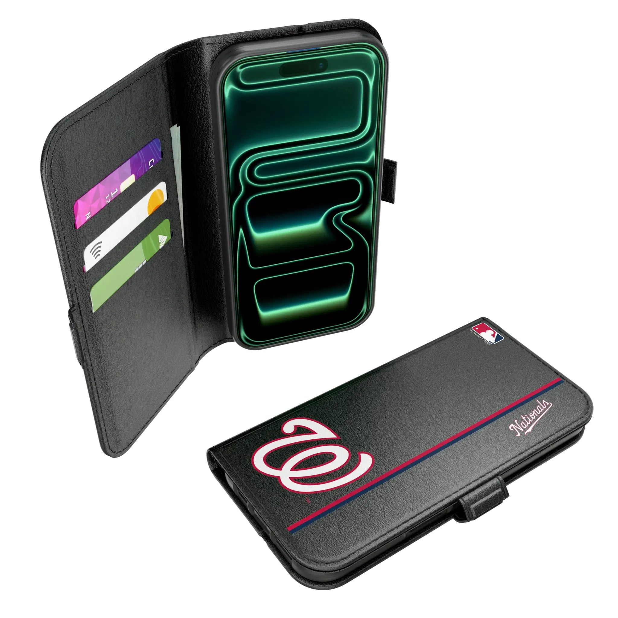 Washington Nationals Sidebar iPhone Folio Phone Case for Apple iPhone#Device_iPhone 17