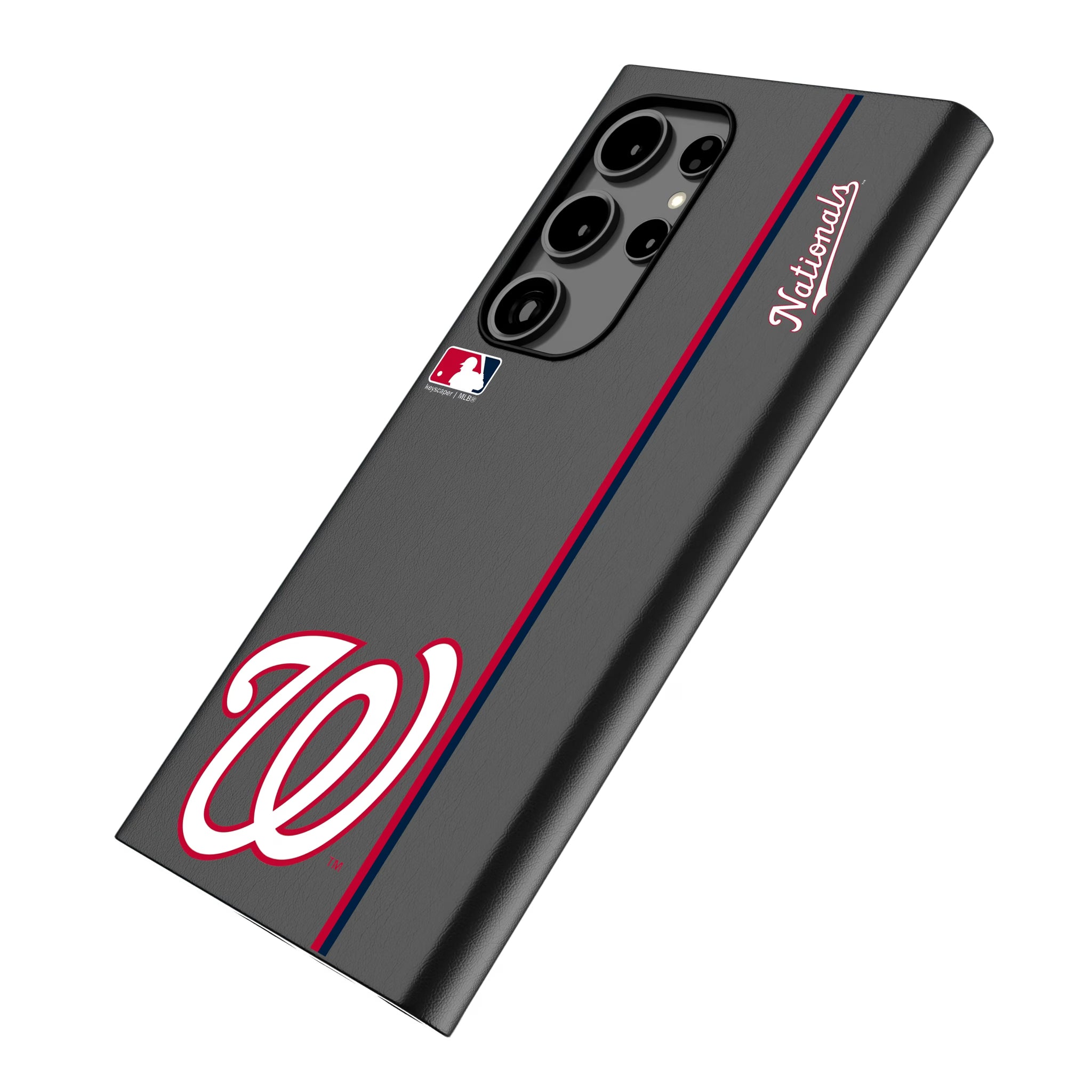 Washington Nationals Sidebar Galaxy MagSafe Compatible Phone Case for Samsung Galaxy - Isometric View