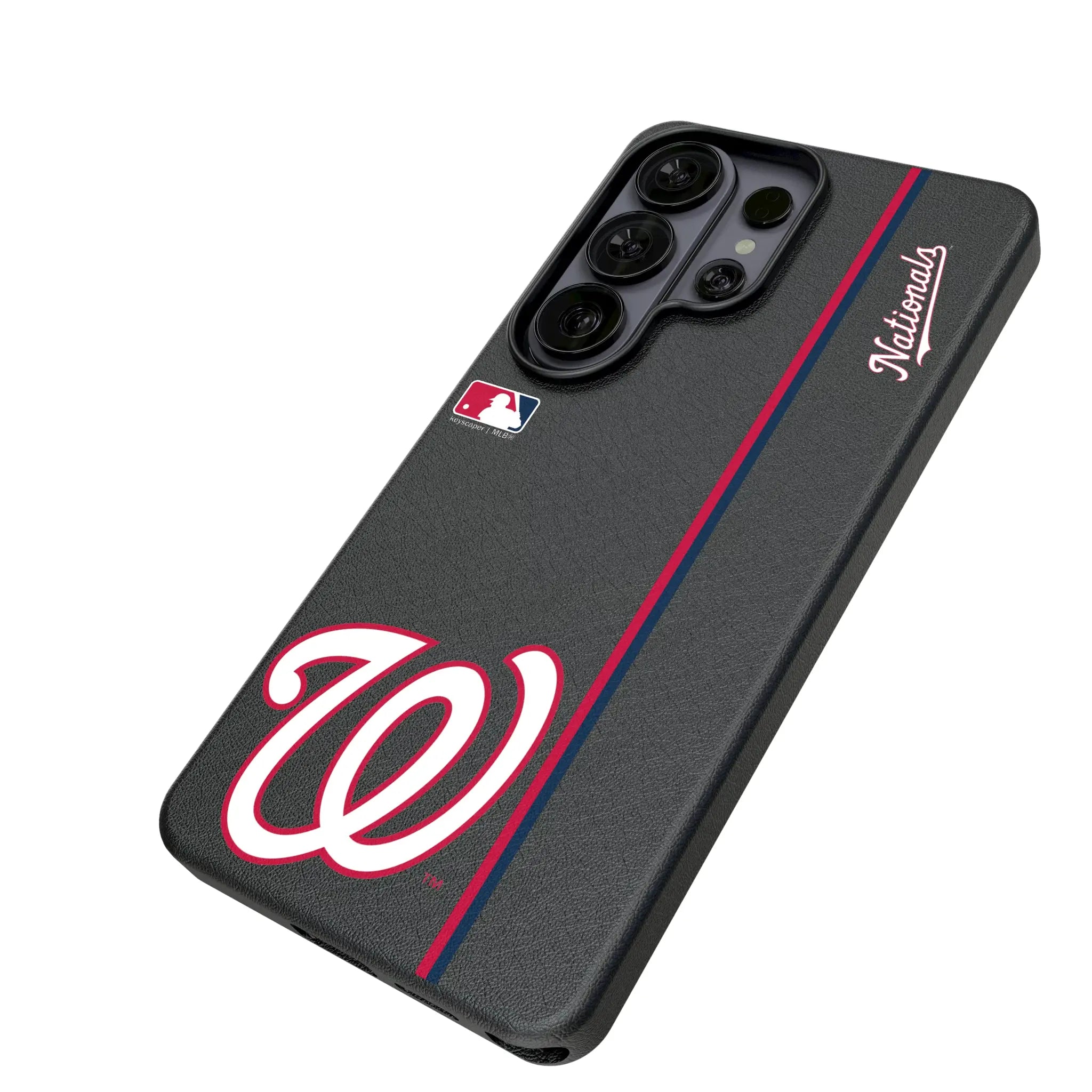 Washington Nationals Sidebar Galaxy MagSafe Compatible Phone Case for Samsung Galaxy - Isometric View#Device_Galaxy S26 Ultra