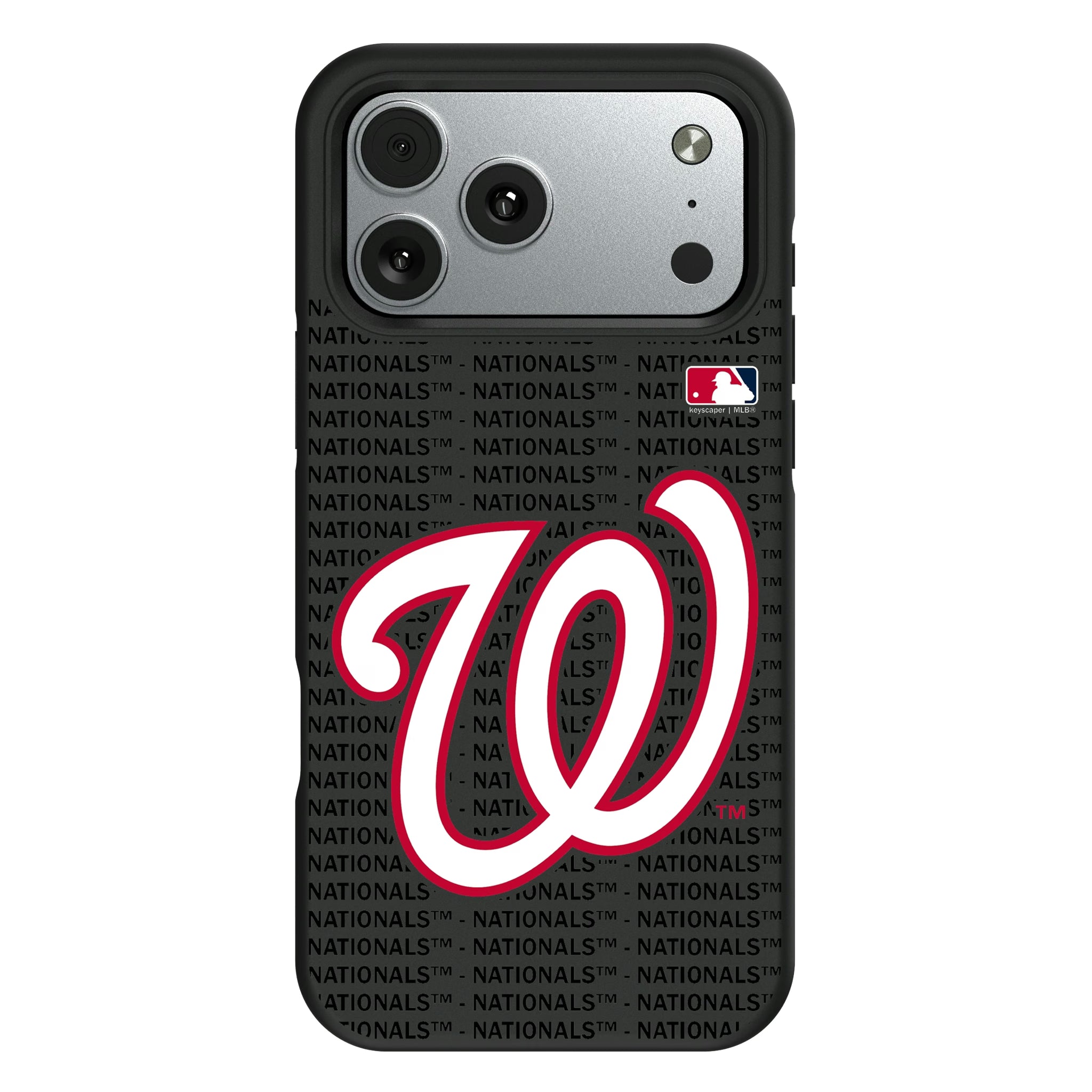Washington Nationals Text Backdrop iPhone Bump Phone Case for Apple iPhone#Device_iPhone 17 Pro Max