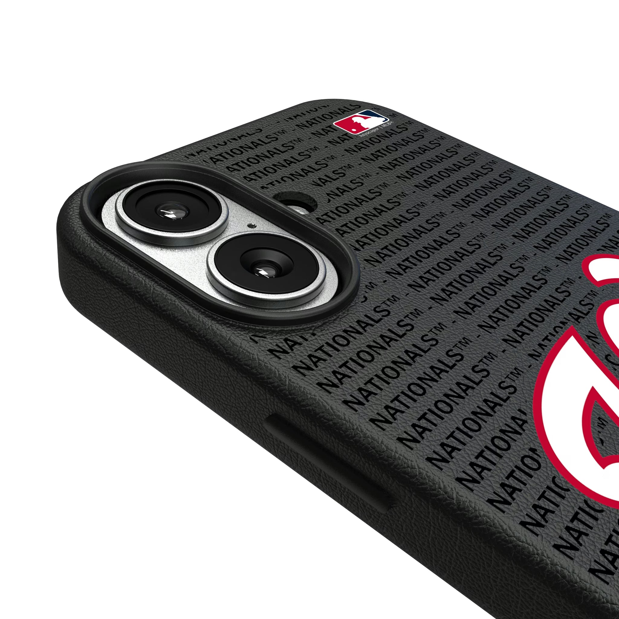 Washington Nationals Text Backdrop iPhone MagSafe Compatible Phone Case for Apple iPhone - Detail#Device_iPhone 17