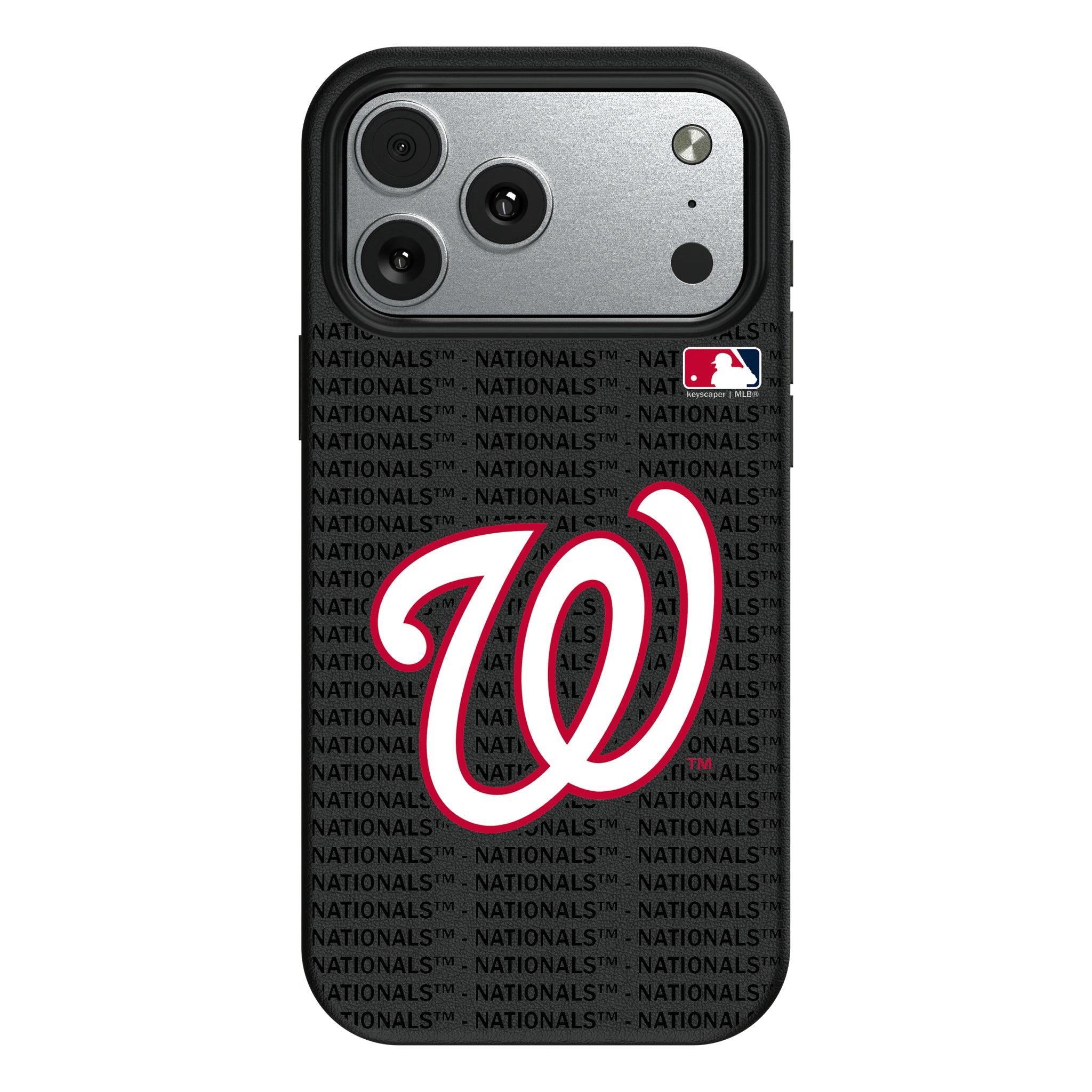 Washington Nationals Text Backdrop iPhone MagSafe Compatible Phone Case for Apple iPhone#Device_iPhone 17 Pro Max