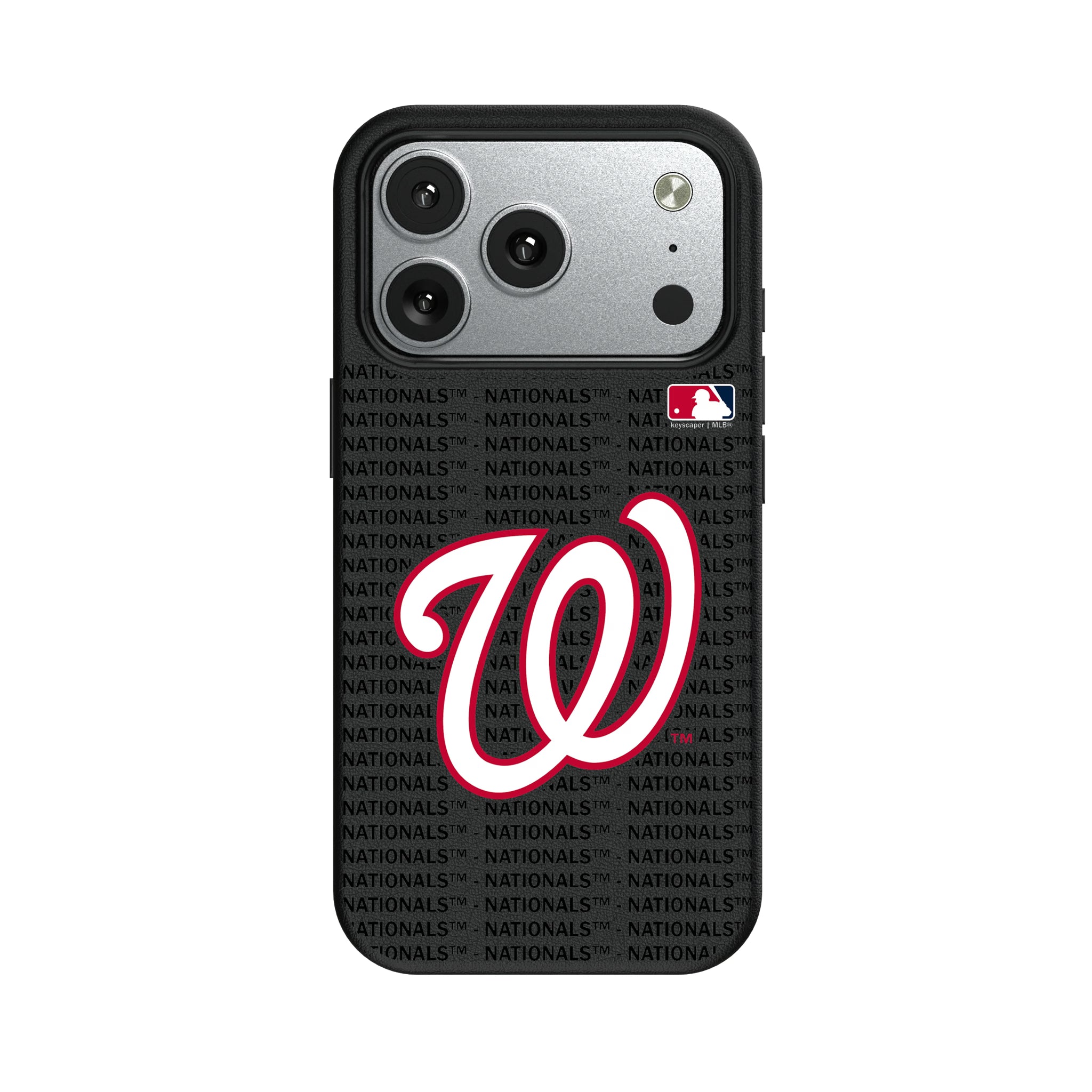 Washington Nationals Text Backdrop iPhone MagSafe Compatible Phone Case for Apple iPhone#Device_iPhone 17 Pro