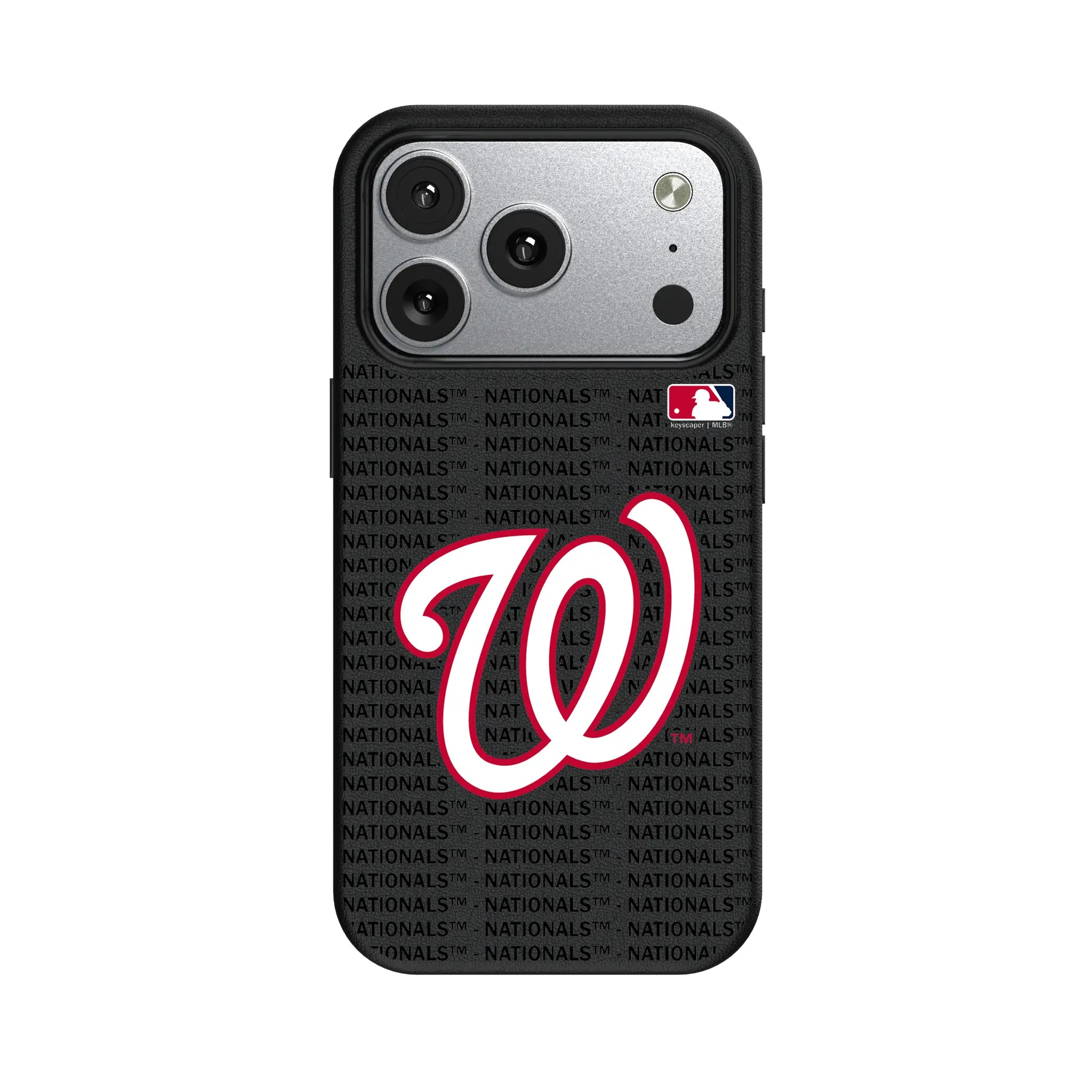 Washington Nationals Text Backdrop iPhone MagSafe Compatible Phone Case for Apple iPhone#Device_iPhone 17 Pro