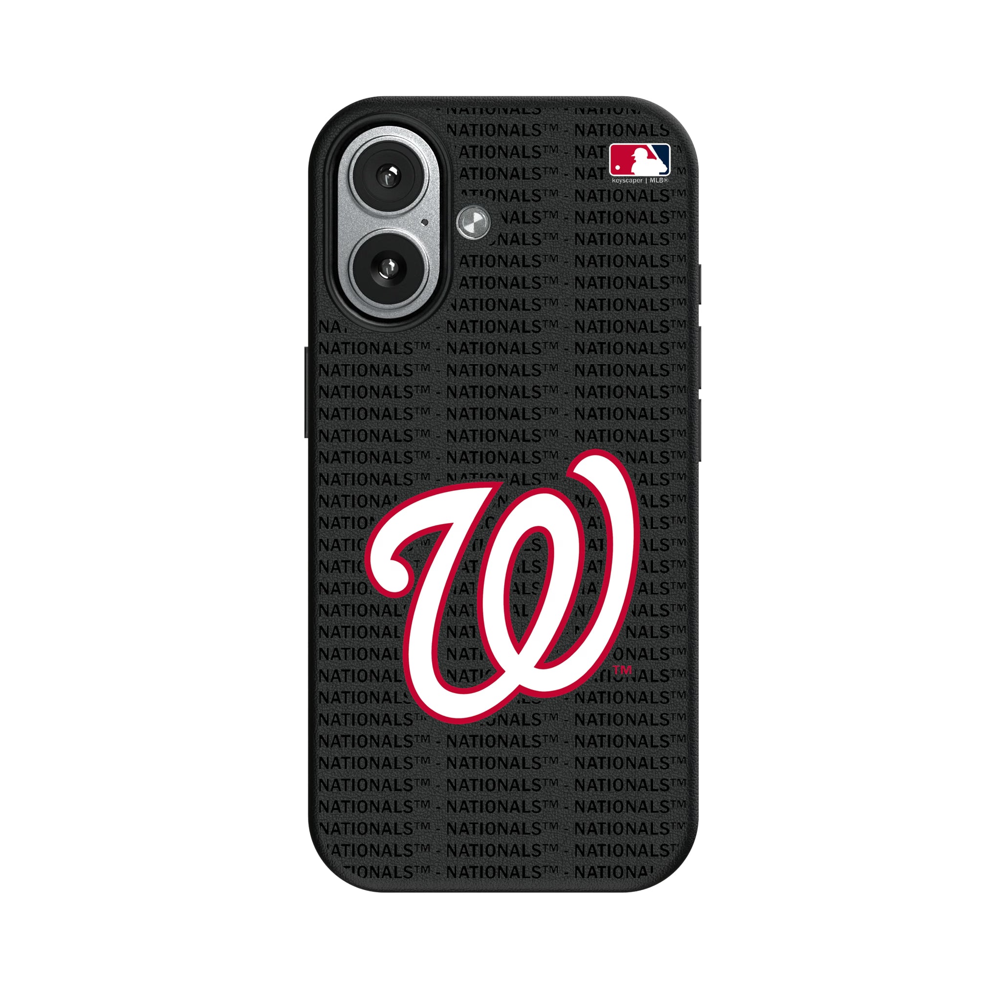Washington Nationals Text Backdrop iPhone MagSafe Compatible Phone Case for Apple iPhone#Device_iPhone 17