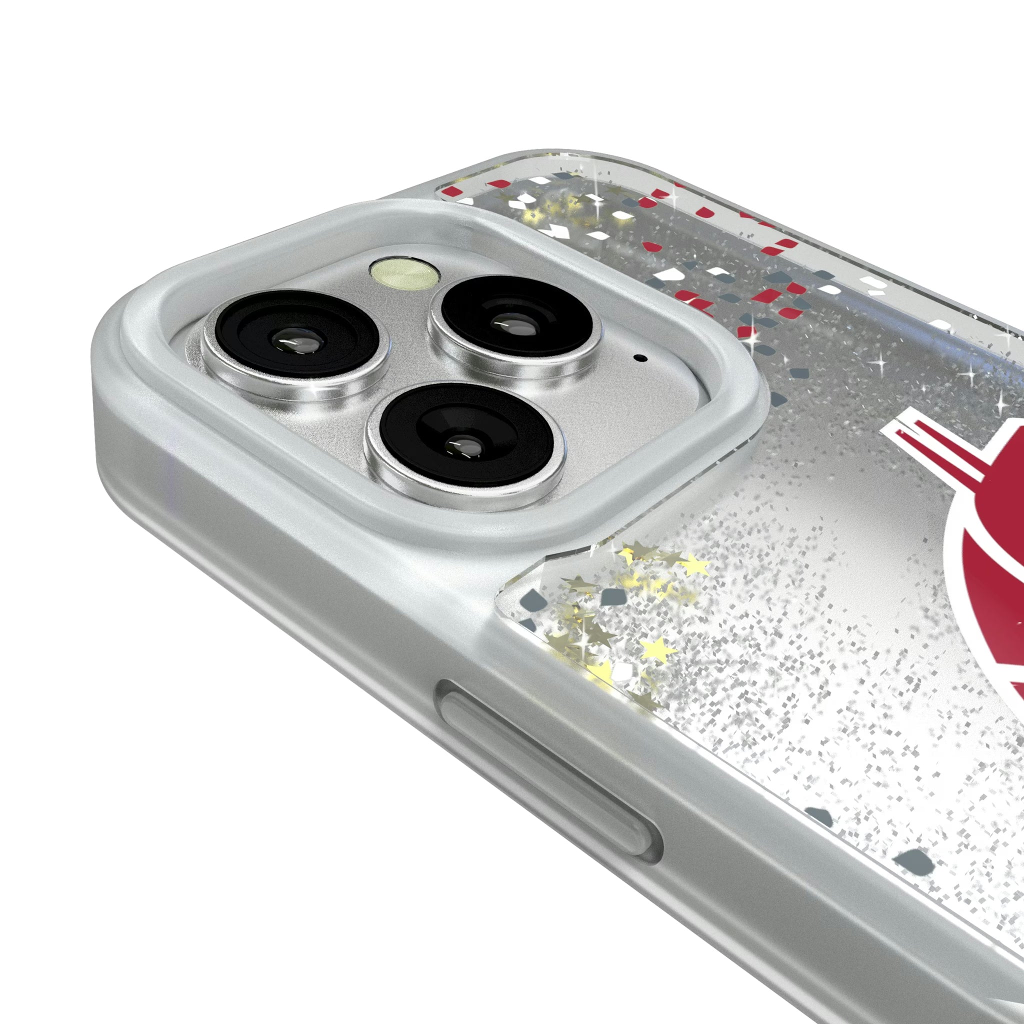 Washington State University Cougars Confetti iPhone Glitter Phone Case for Apple iPhone - Detail#Device_iPhone 16 Pro