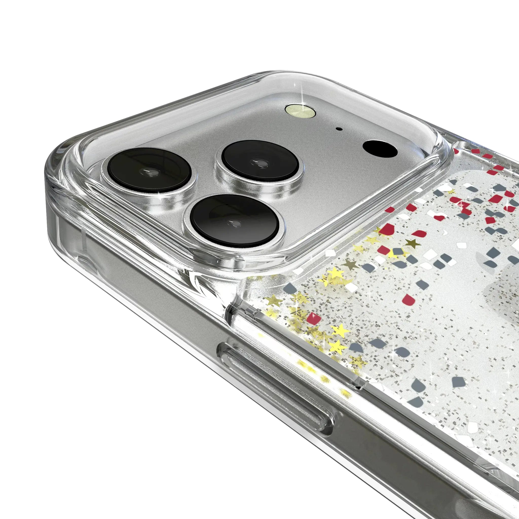 Washington State University Cougars Confetti iPhone Glitter Phone Case for Apple iPhone - Detail