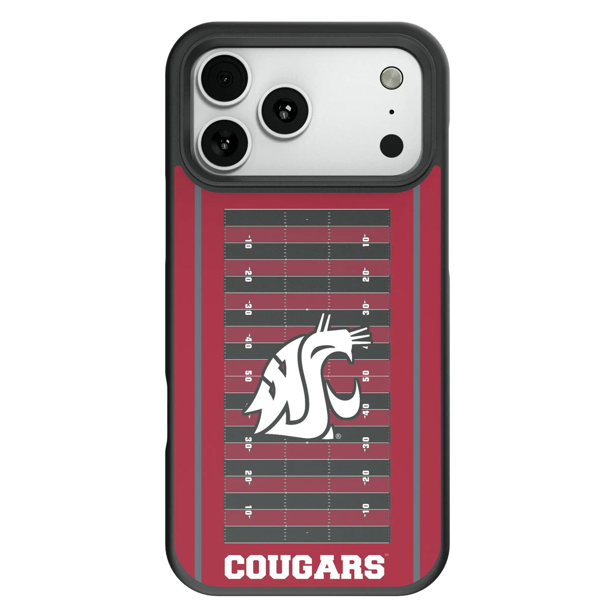 Washington State University Cougars Field Bump Phone Case for Apple iPhone