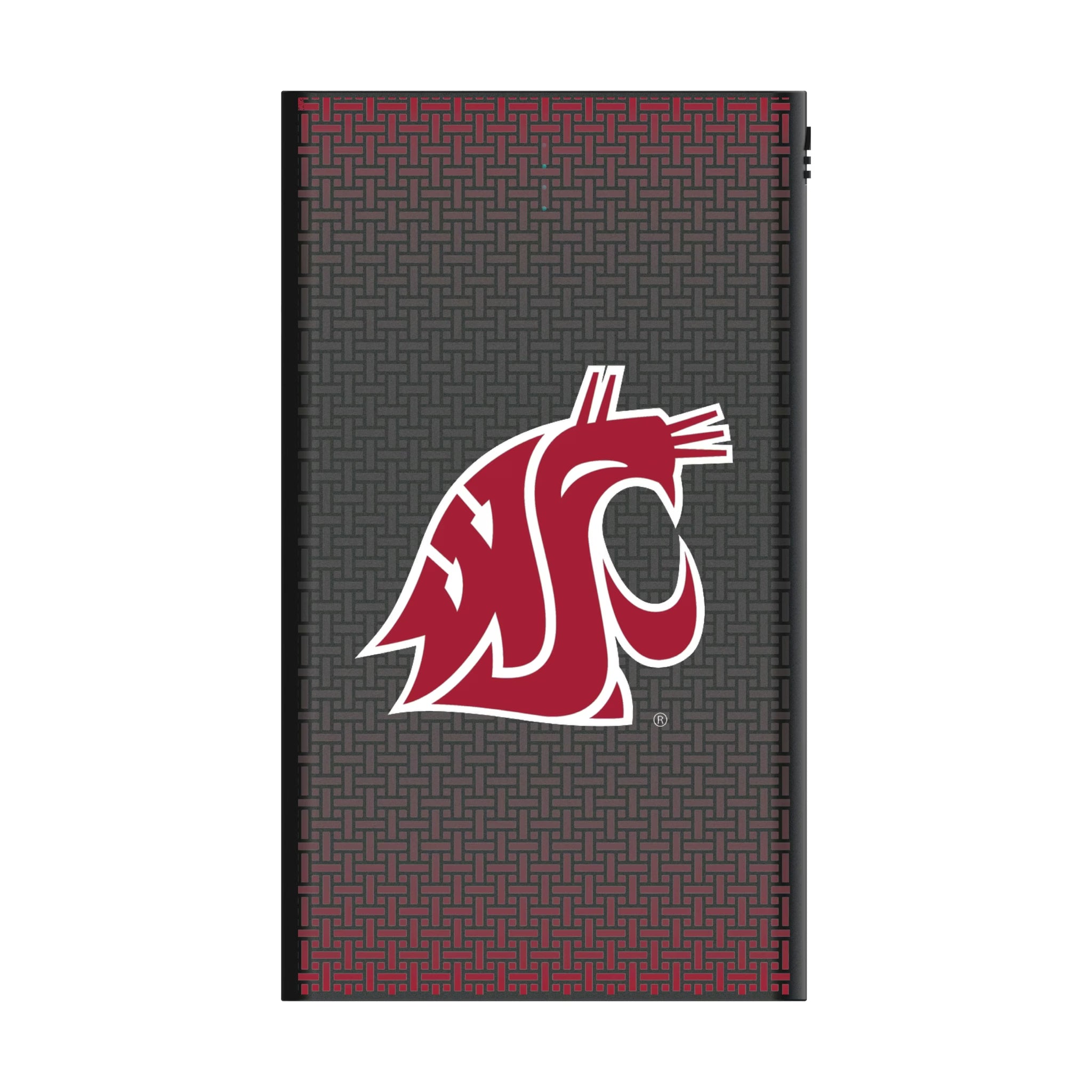 Washington State University Cougars Linen 5000mAh Flat Powerbank
