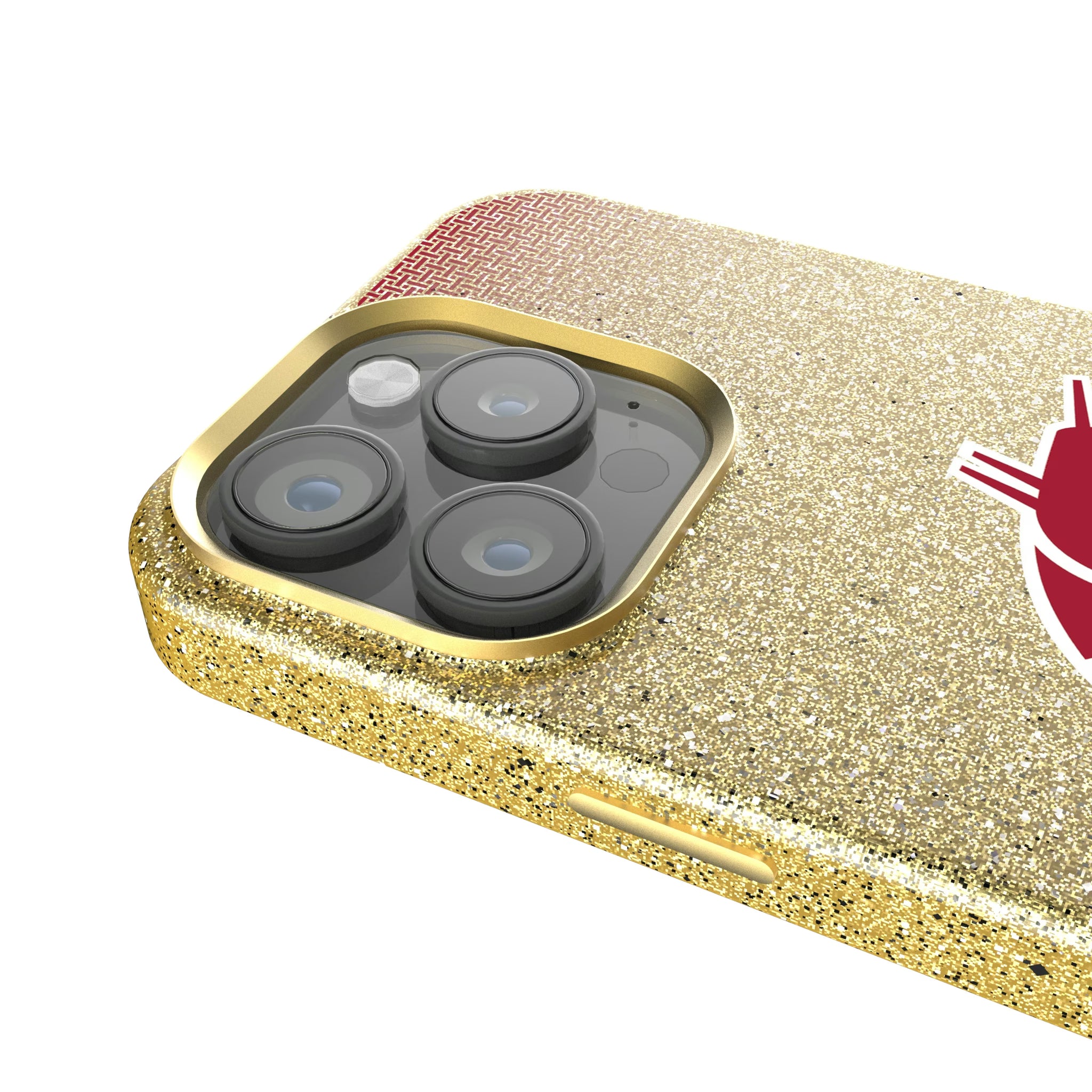 Washington State University Cougars Linen iPhone Bling Phone Case for Apple iPhone - Detail