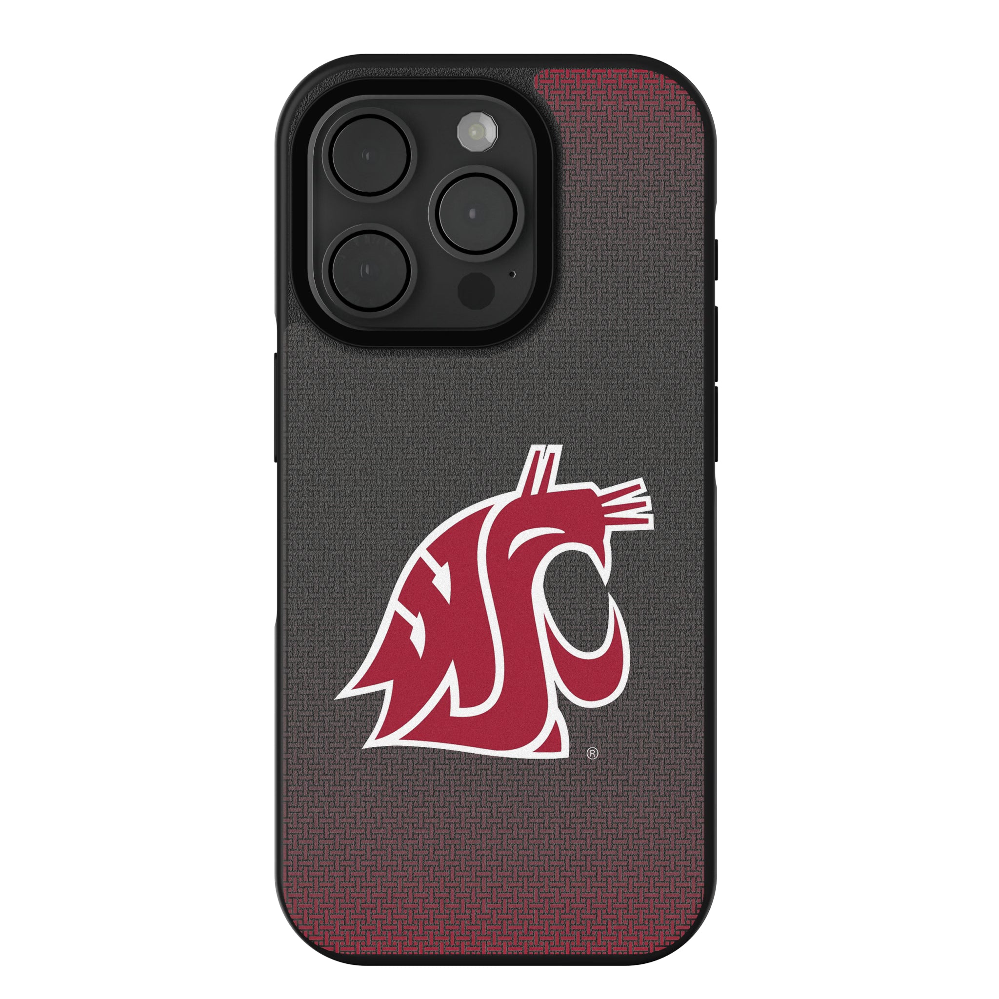 Washington State University Cougars Linen iPhone Bump Phone Case for Apple iPhone