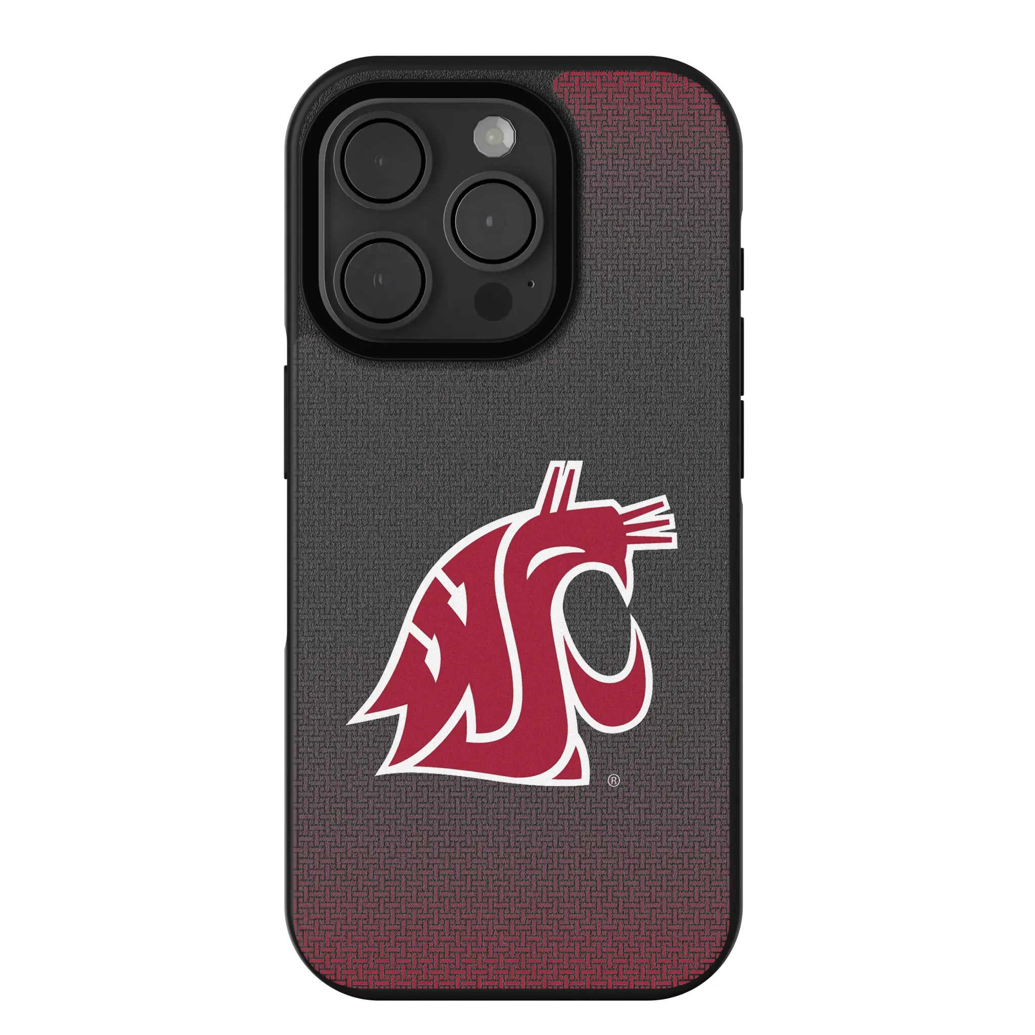 Washington State University Cougars Linen iPhone Bump Phone Case for Apple iPhone