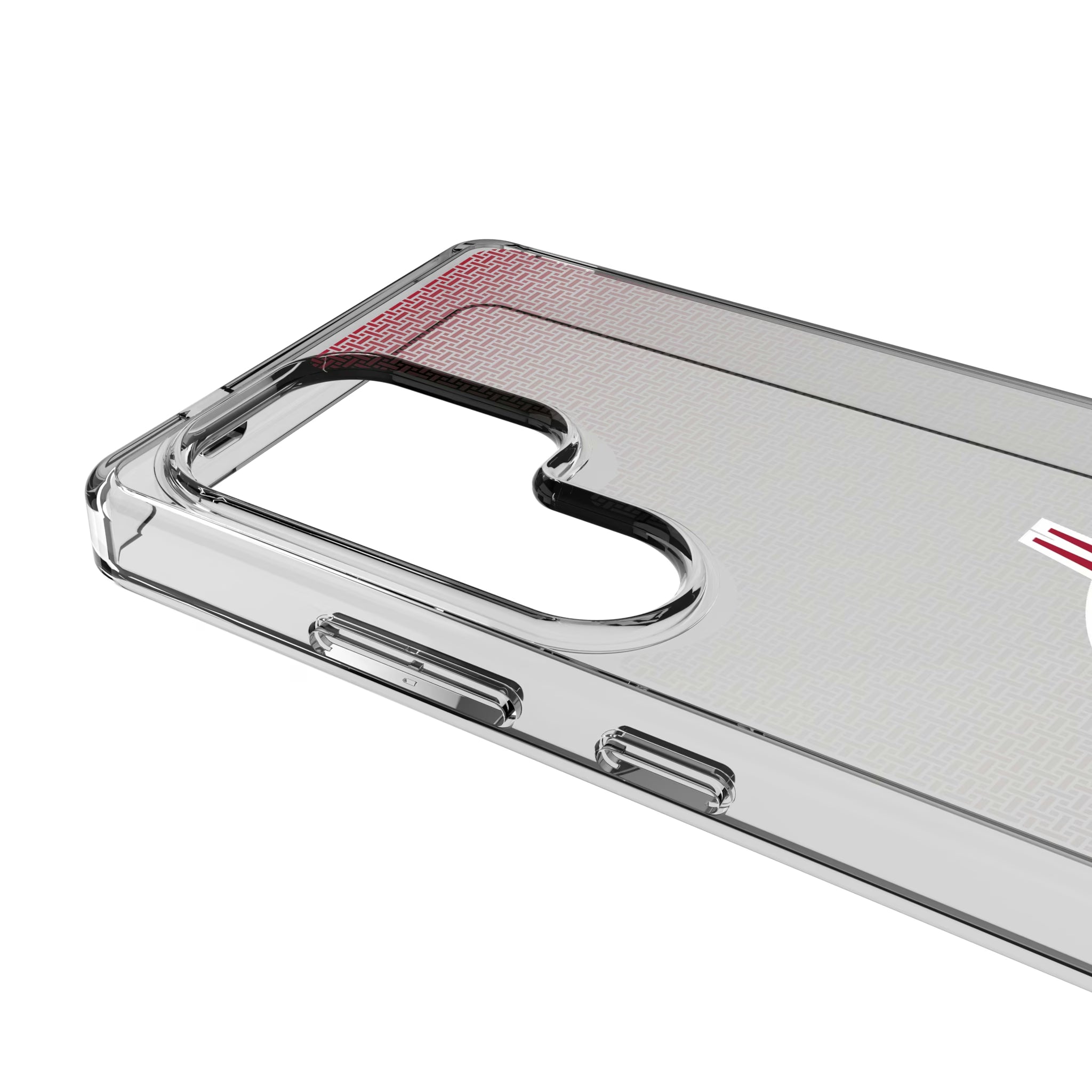 Washington State University Cougars Linen Galaxy Clear Phone Case for Samsung Galaxy - Detail