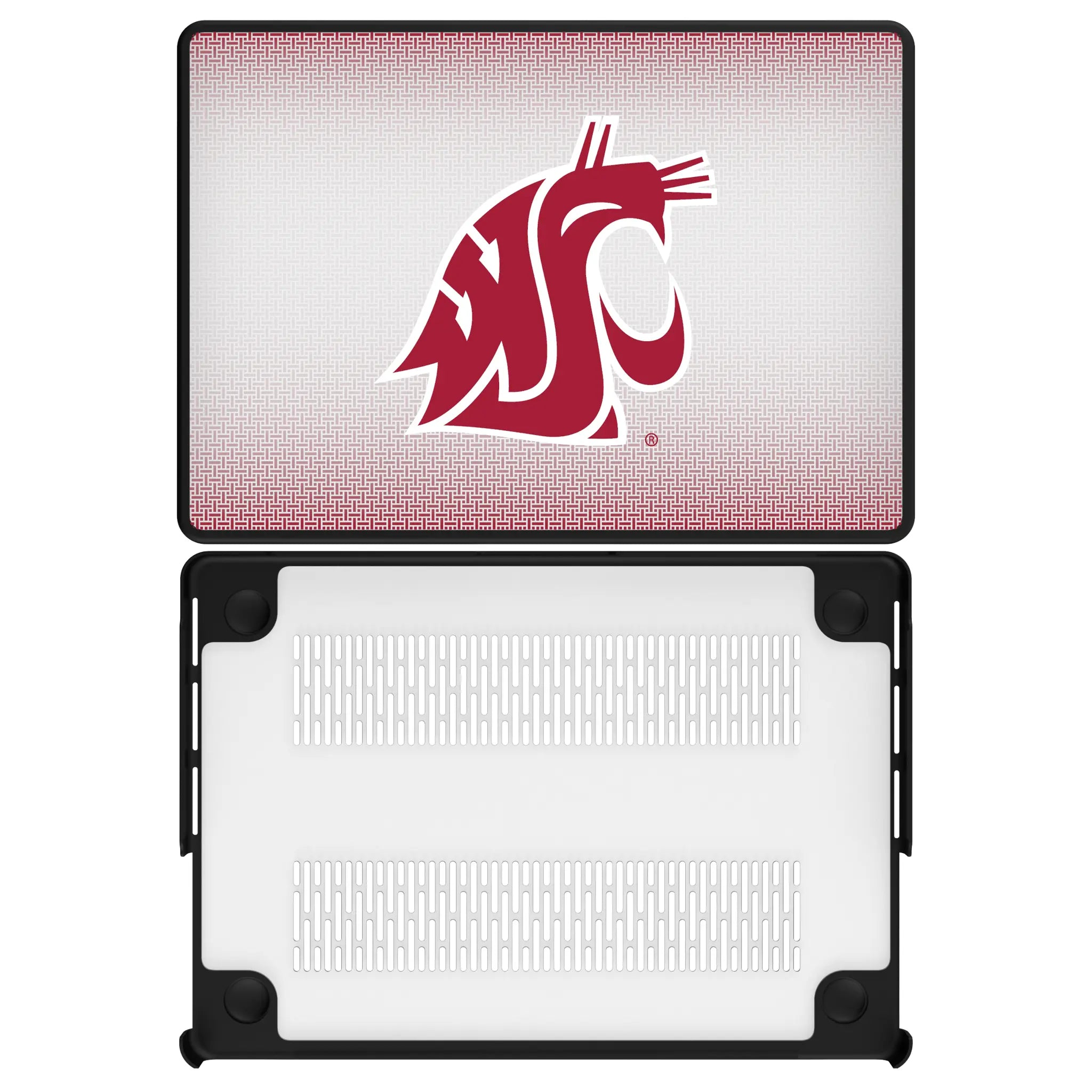 Washington State University Cougars Linen MacBook Laptop Case for Apple MacBook