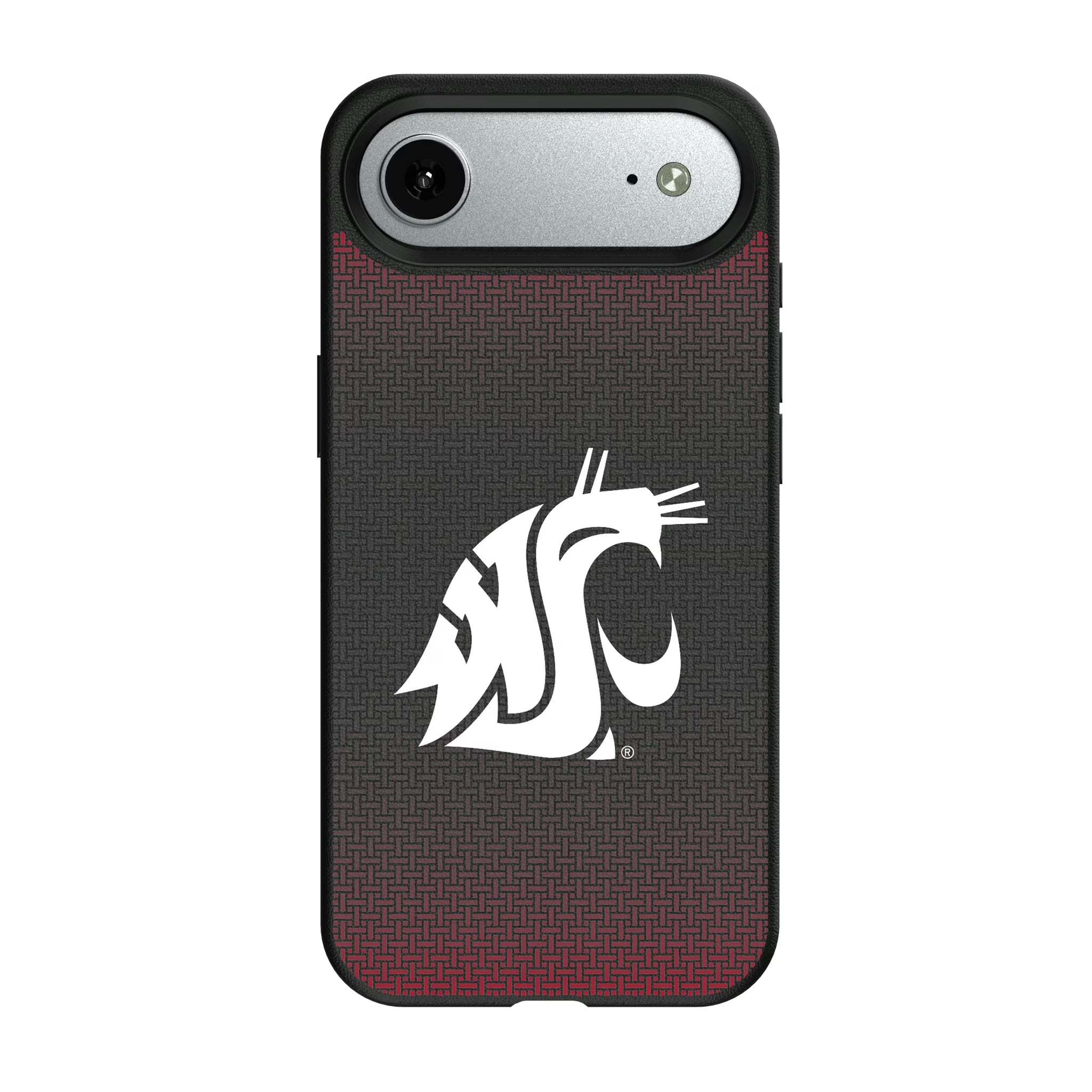 Washington State University Cougars Linen iPhone MagSafe Compatible Phone Case for Apple iPhone#Device_iPhone Air