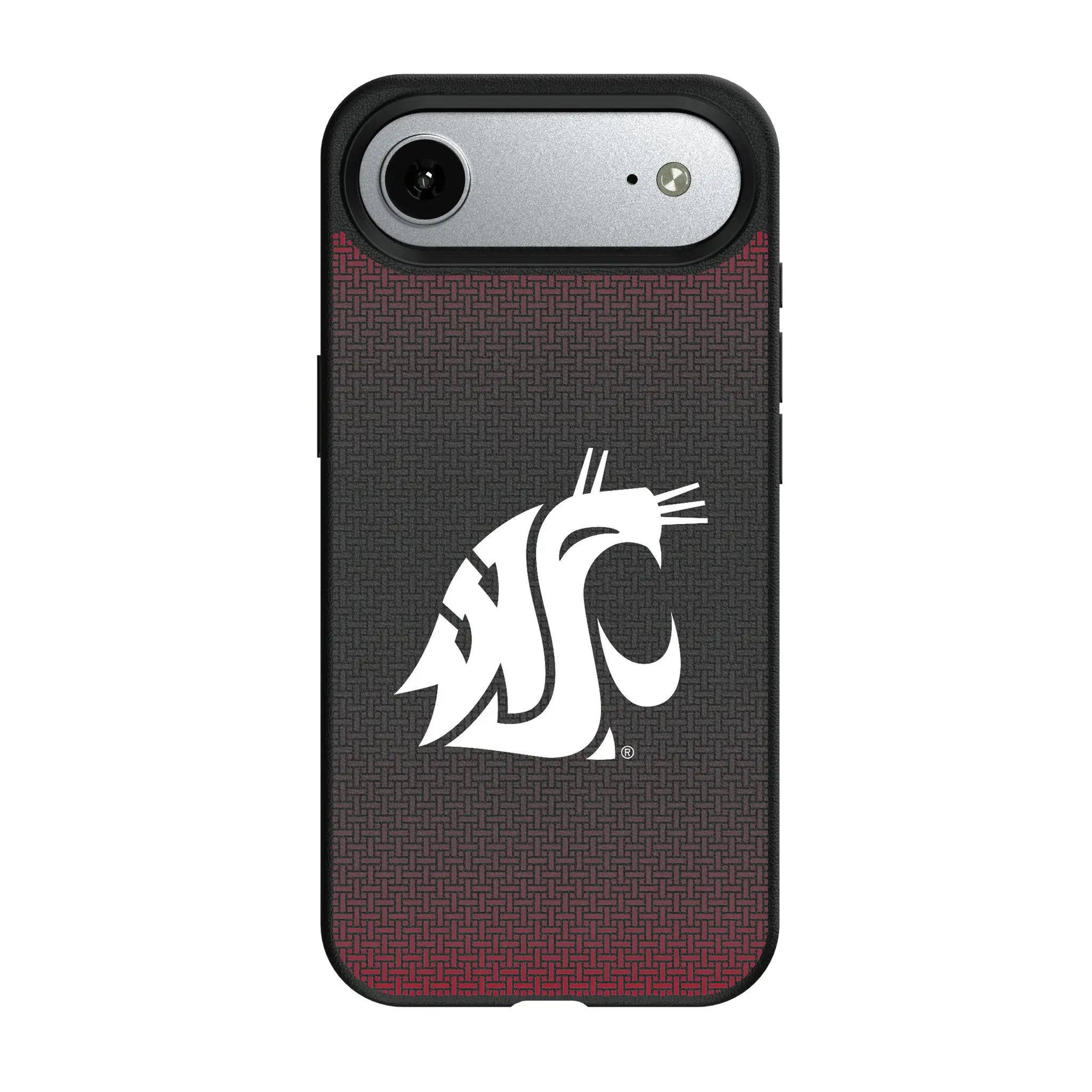 Washington State University Cougars Linen iPhone MagSafe Compatible Phone Case for Apple iPhone#Device_iPhone Air