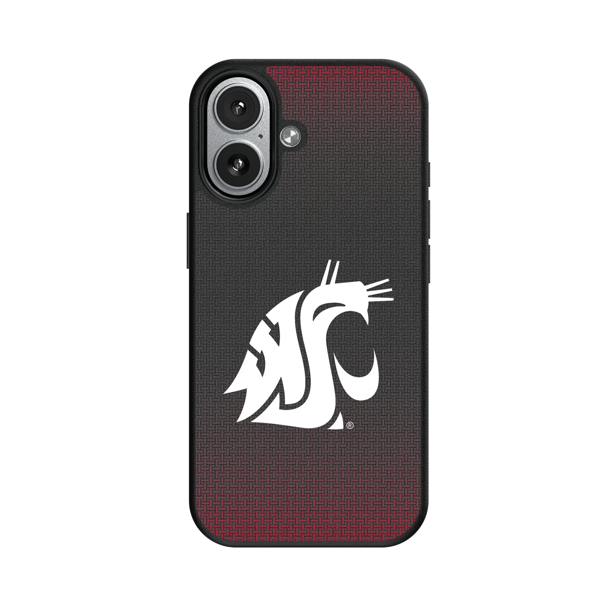 Washington State University Cougars Linen iPhone MagSafe Compatible Phone Case for Apple iPhone#Device_iPhone 17