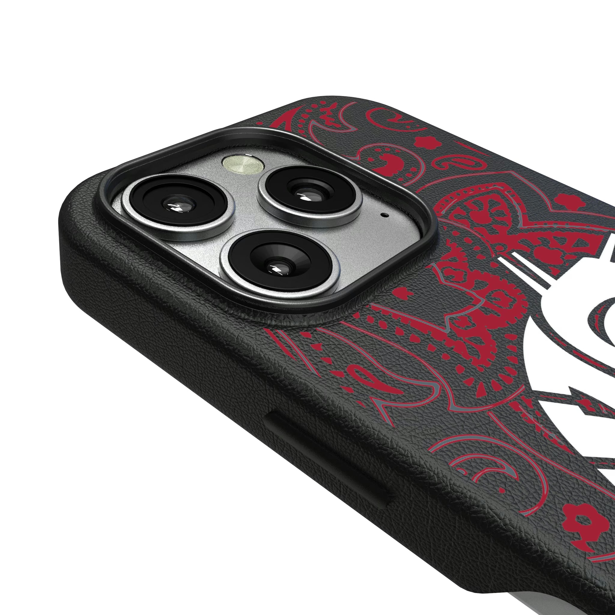 Washington State University Cougars Paisley iPhone MagSafe Compatible Phone Case for Apple iPhone - Detail