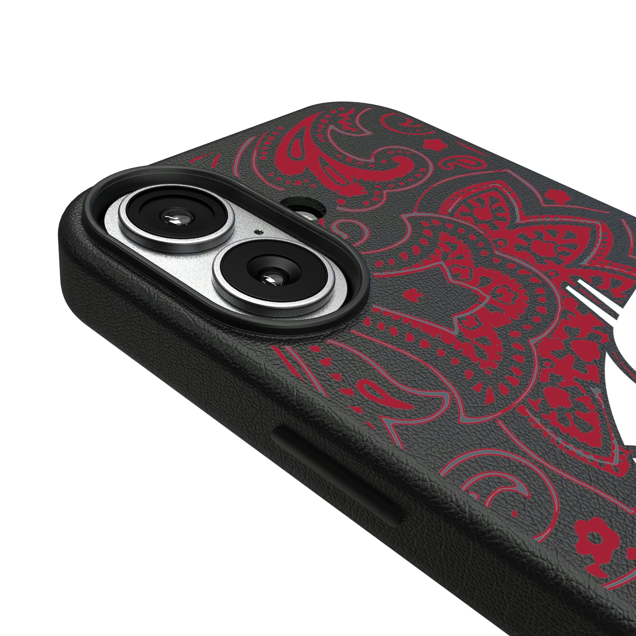 Washington State University Cougars Paisley iPhone MagSafe Compatible Phone Case for Apple iPhone - Detail#Device_iPhone 17