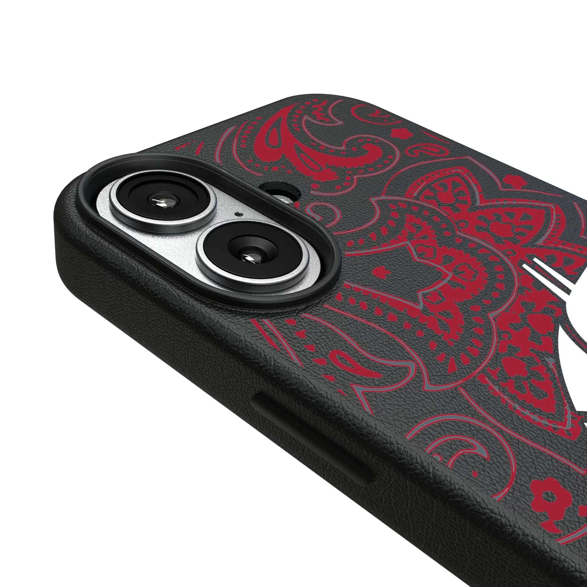 Washington State University Cougars Paisley iPhone MagSafe Compatible Phone Case for Apple iPhone - Detail#Device_iPhone 17