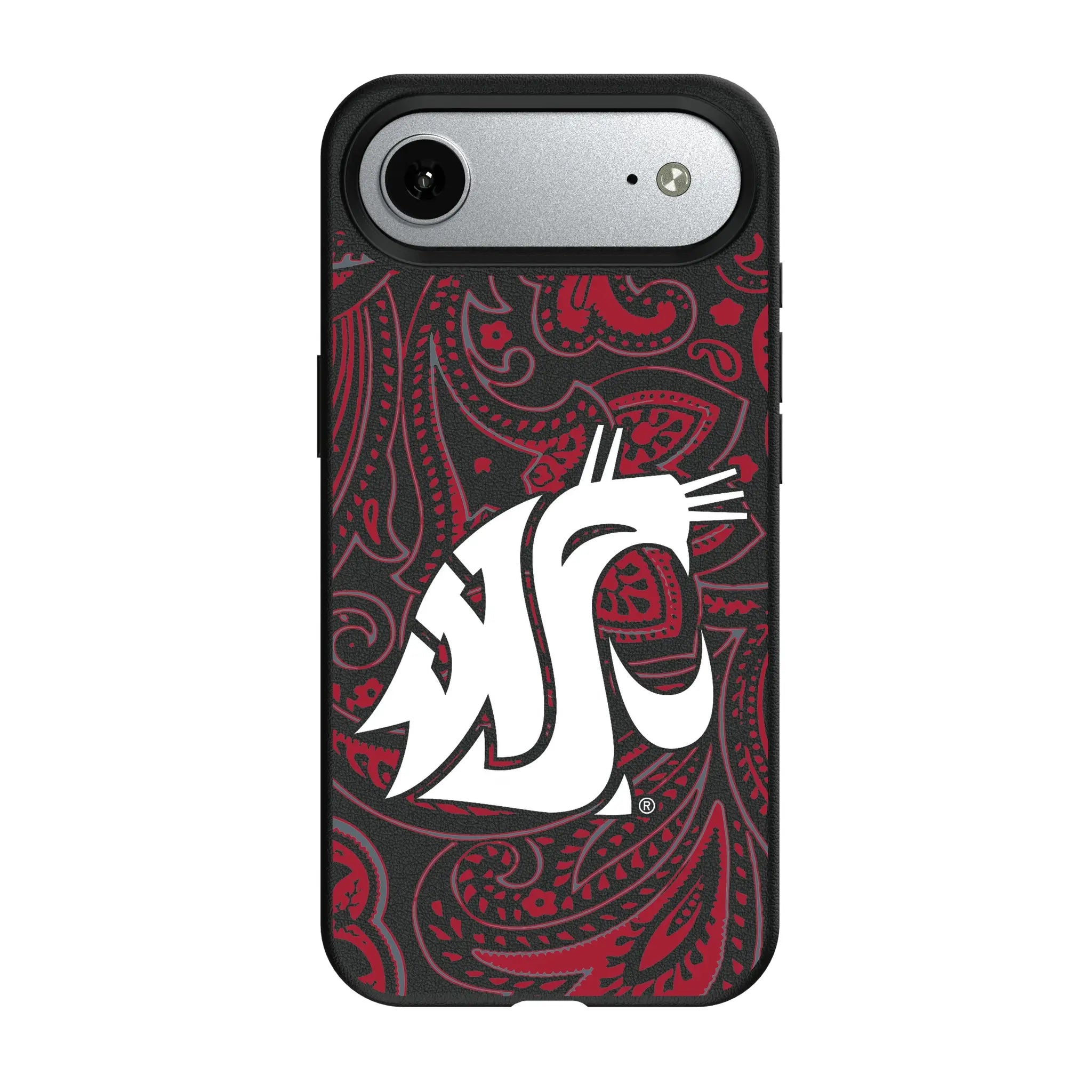 Washington State University Cougars Paisley iPhone MagSafe Compatible Phone Case for Apple iPhone#Device_iPhone Air