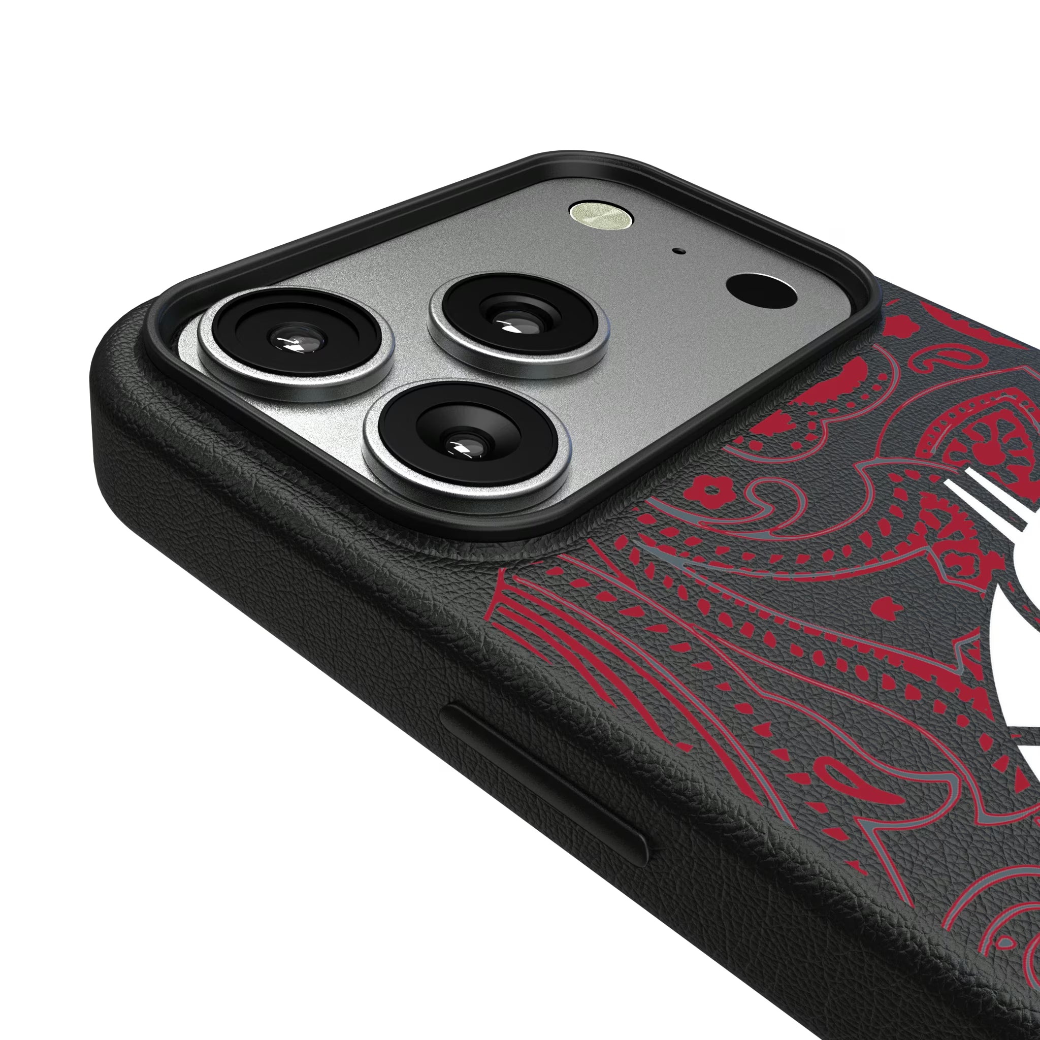 Washington State University Cougars Paisley iPhone MagSafe Compatible Phone Case for Apple iPhone - Detail#Device_iPhone 17 Pro