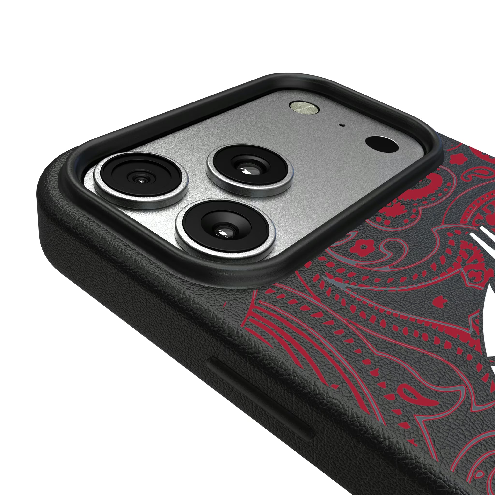 Washington State University Cougars Paisley iPhone MagSafe Compatible Phone Case for Apple iPhone - Detail#Device_iPhone 17 Pro Max