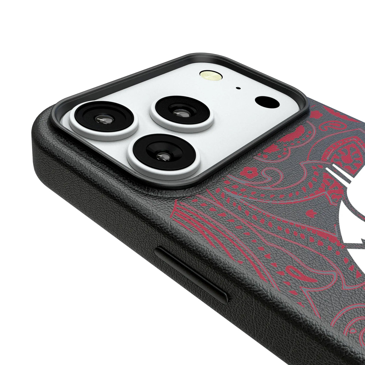 Washington State University Cougars Paisley iPhone MagSafe Compatible Phone Case for Apple iPhone - Detail#Device_iPhone 18 Pro
