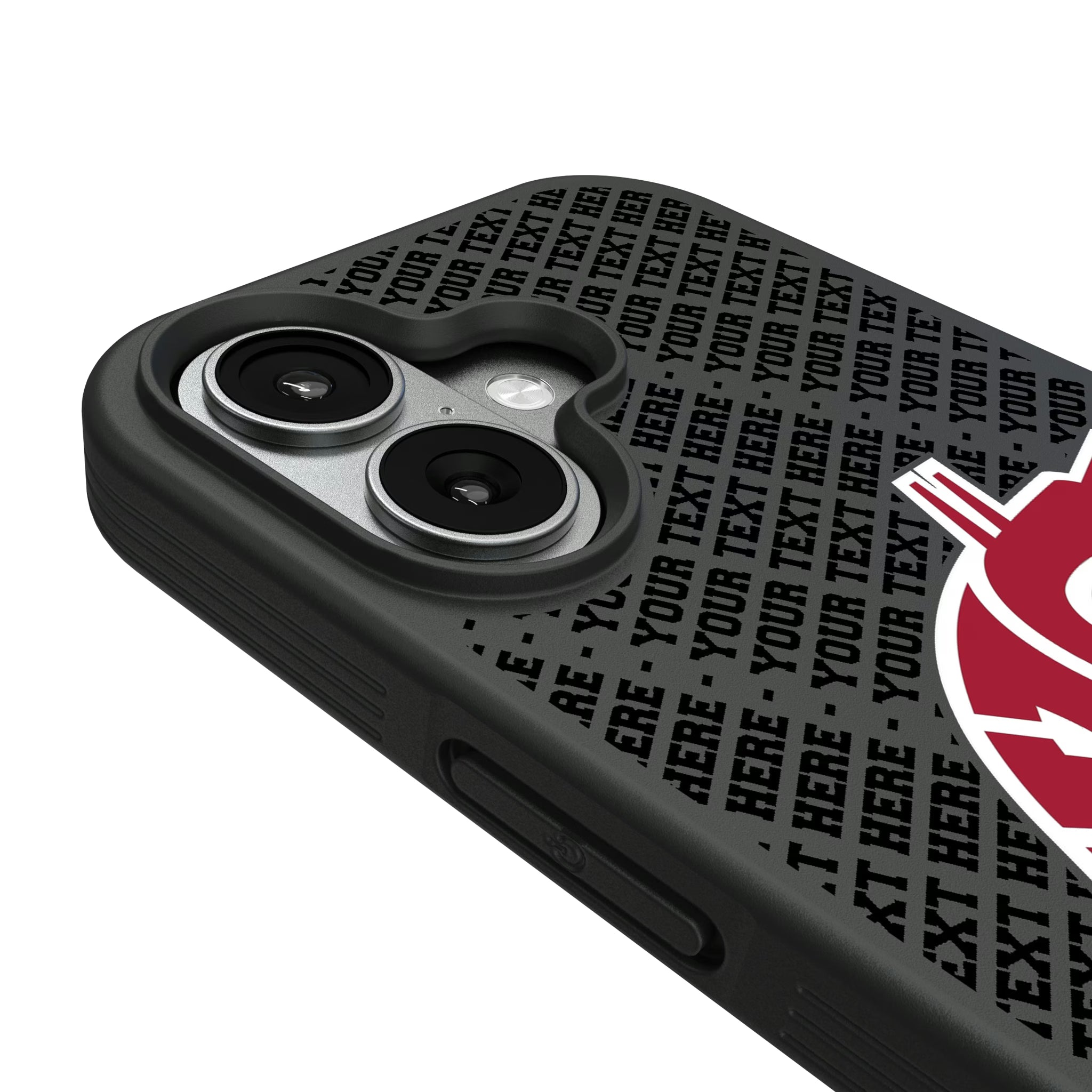 Washington State University Cougars Personalized EndZone Plus iPhone Bump Phone Case for Apple iPhone - Detail#Device_iPhone 17