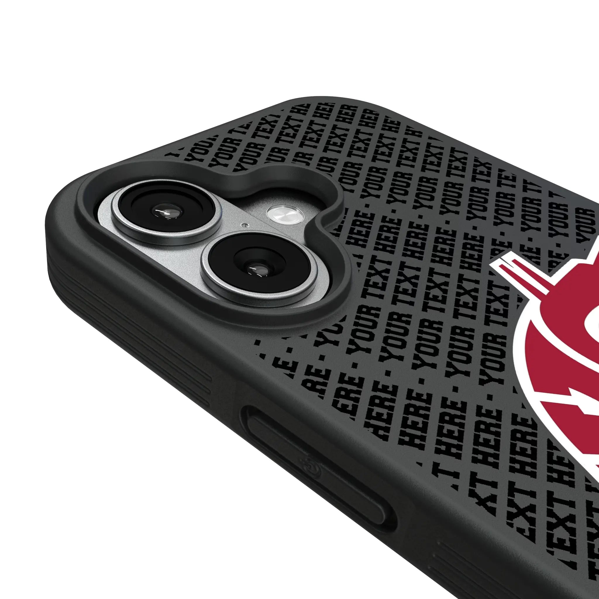 Washington State University Cougars Personalized EndZone Plus iPhone Bump Phone Case for Apple iPhone - Detail#Device_iPhone 17