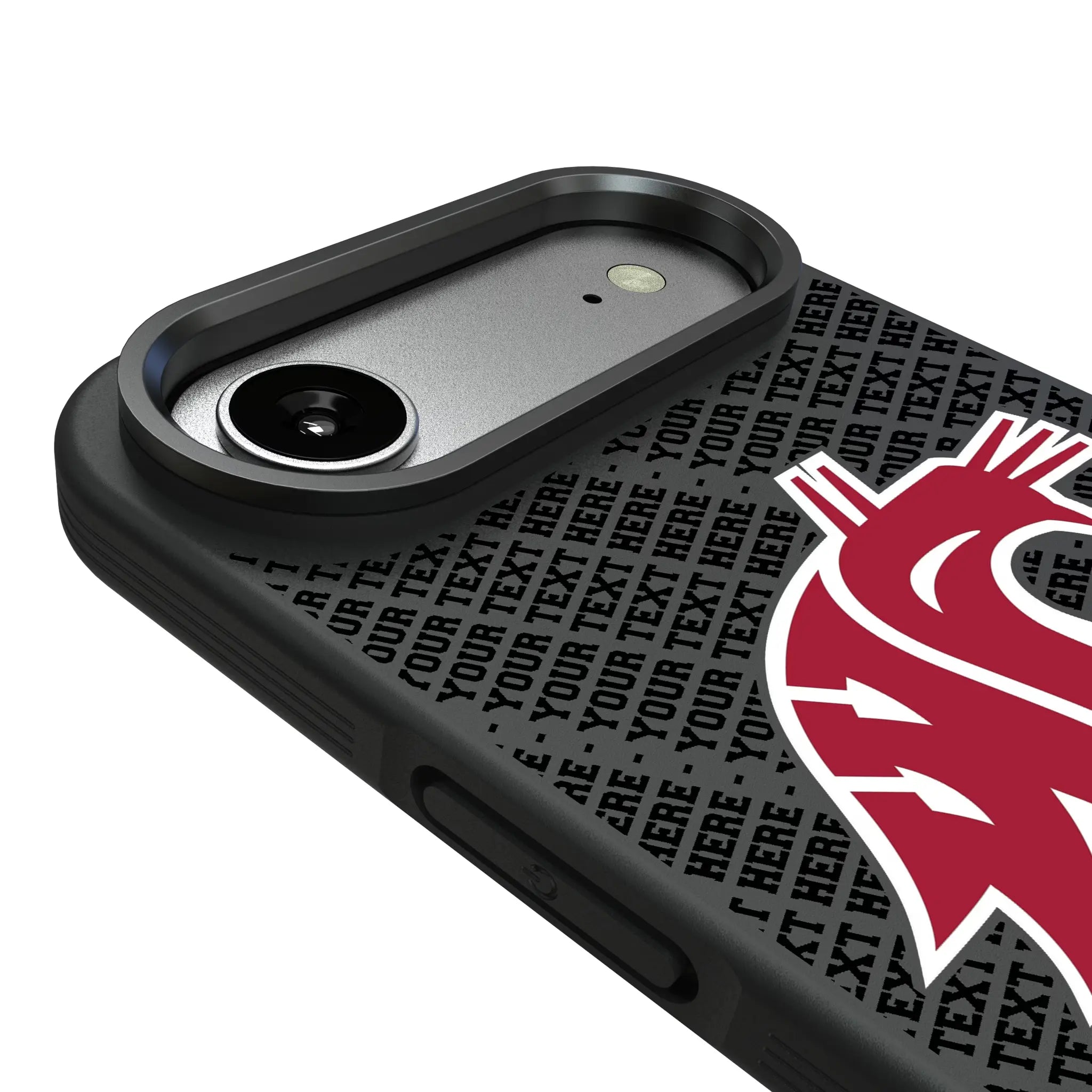 Washington State University Cougars Personalized EndZone Plus iPhone Bump Phone Case for Apple iPhone - Detail#Device_iPhone Air